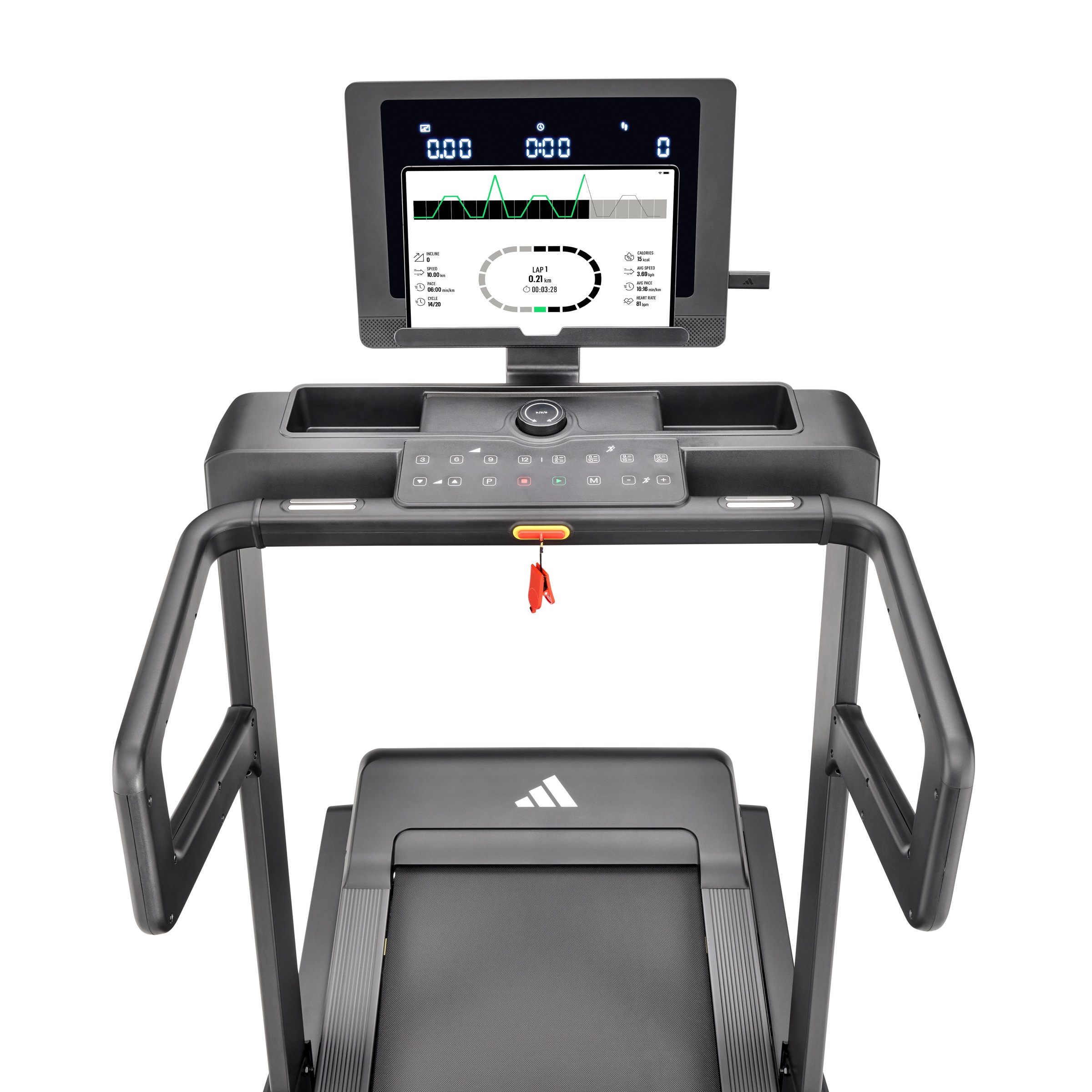 adidas Performance Laufband »adidas T-600« Über die Drehregler-Oberfläche können Sie Ihr Training nahtlos steuern
