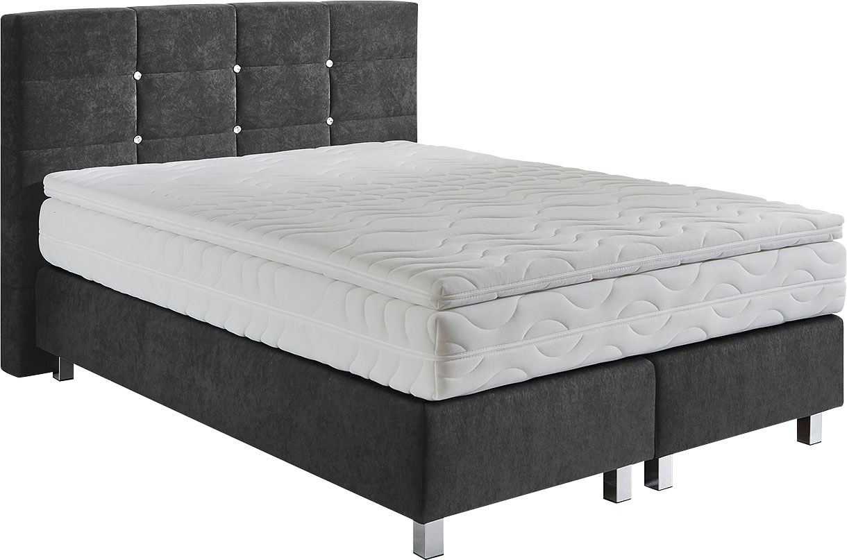 Westfalia Schlafkomfort Boxspringbett, wahlweise mit Bettkasten und Topper günstig online kaufen