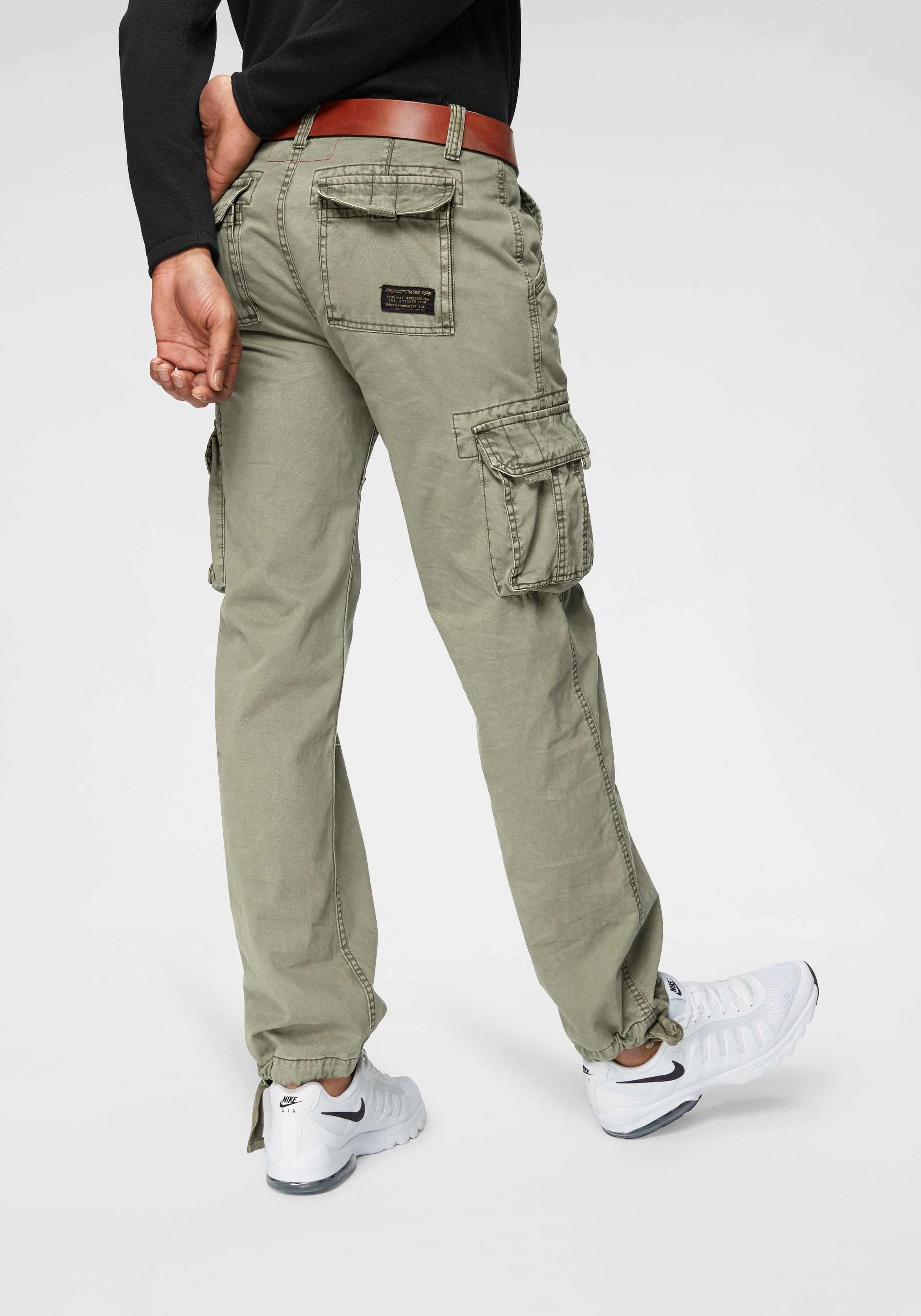 Alpha Industries Cargohose "Jet Pant", mit seitlichen Cargotaschen und Kord günstig online kaufen