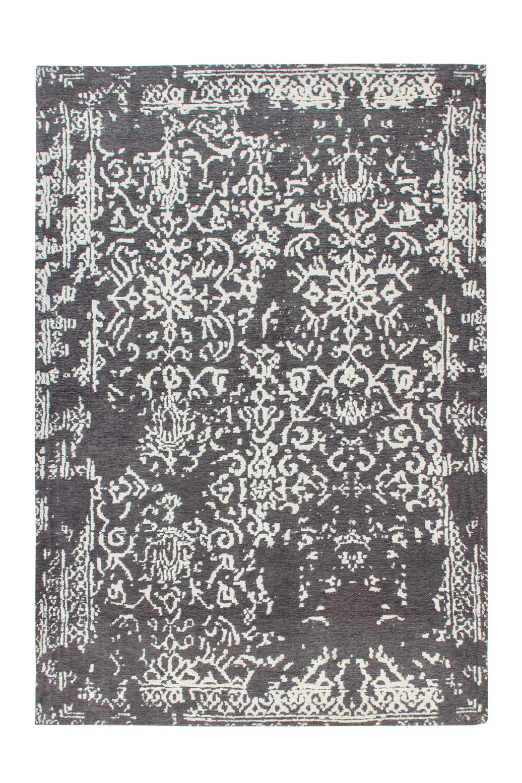 Kayoom Teppich "River 130" rechteckig 10 mm Höhe Jacquard, Retro- und Vintage-Design, Baumwollrücken