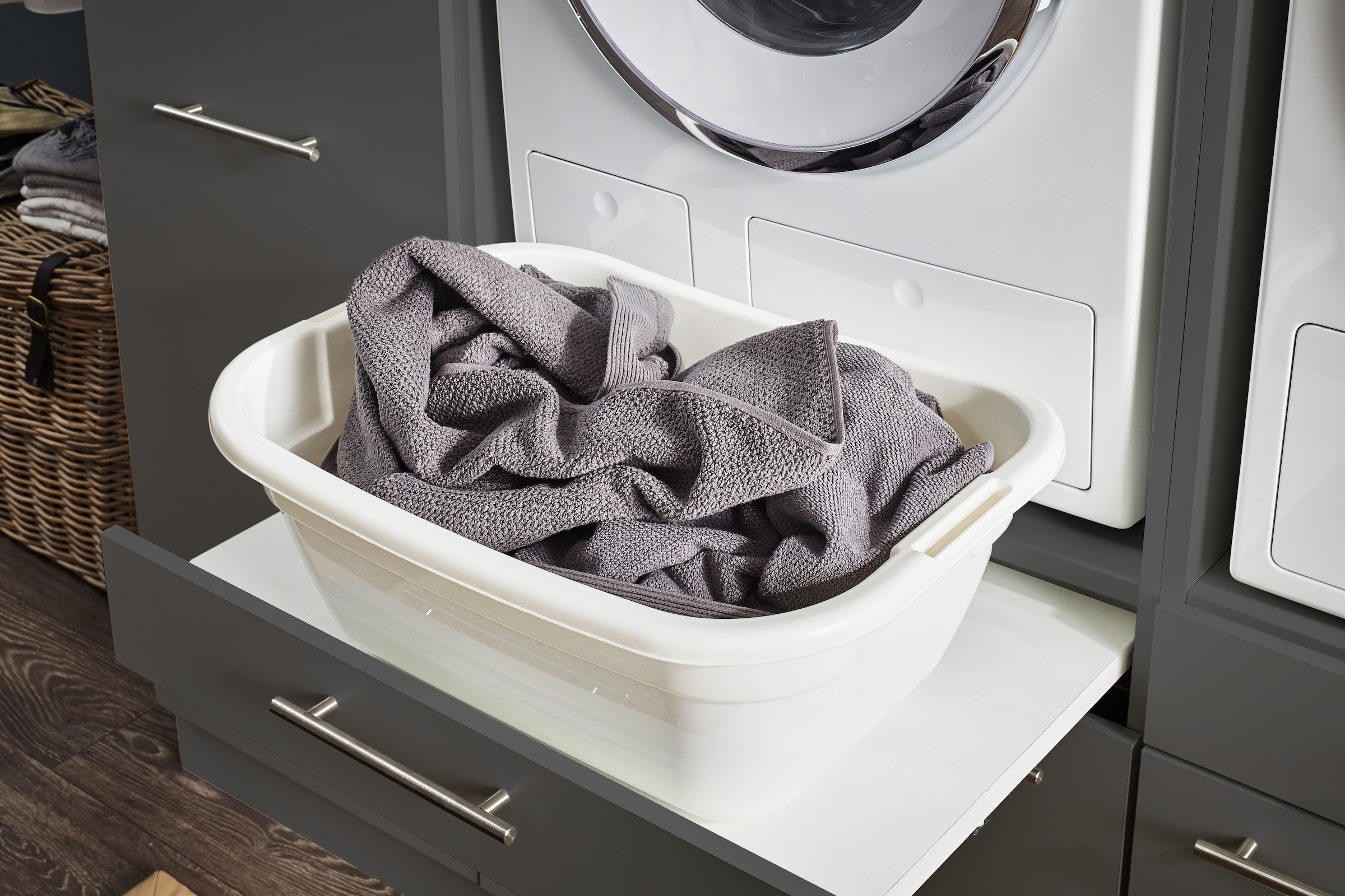 Laundreezy Mehrzweckschrank-Set »LAUNDREEZY LDSK2«, Breite 135 cm