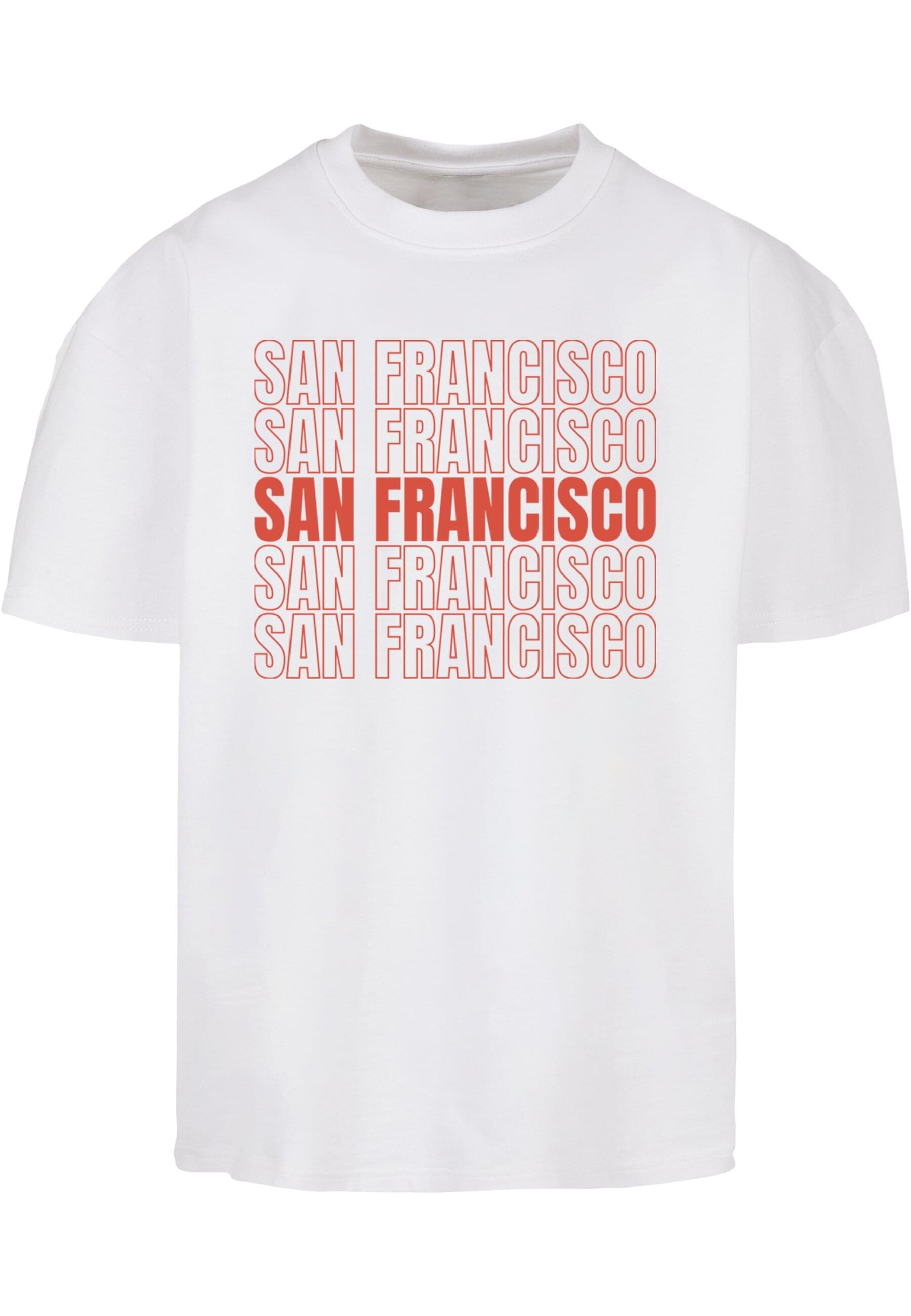 Merchcode T-Shirt "Merchcode Herren San Francisco Ultra Heavy Cotton Box T- günstig online kaufen