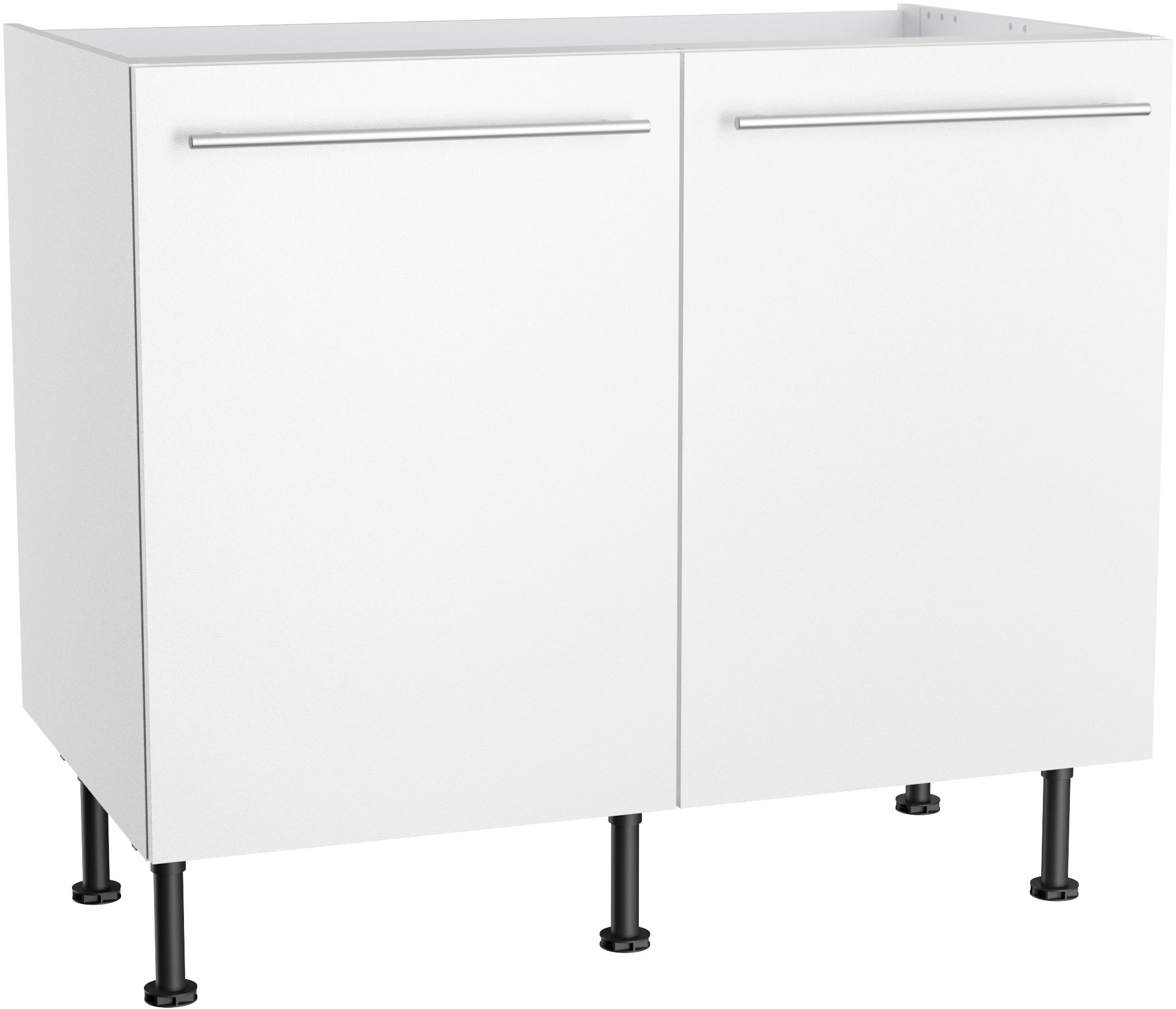 KOCHSTATION Spülenschrank "KS-Bern2", Breite 100 cm, 2 Türen günstig online kaufen