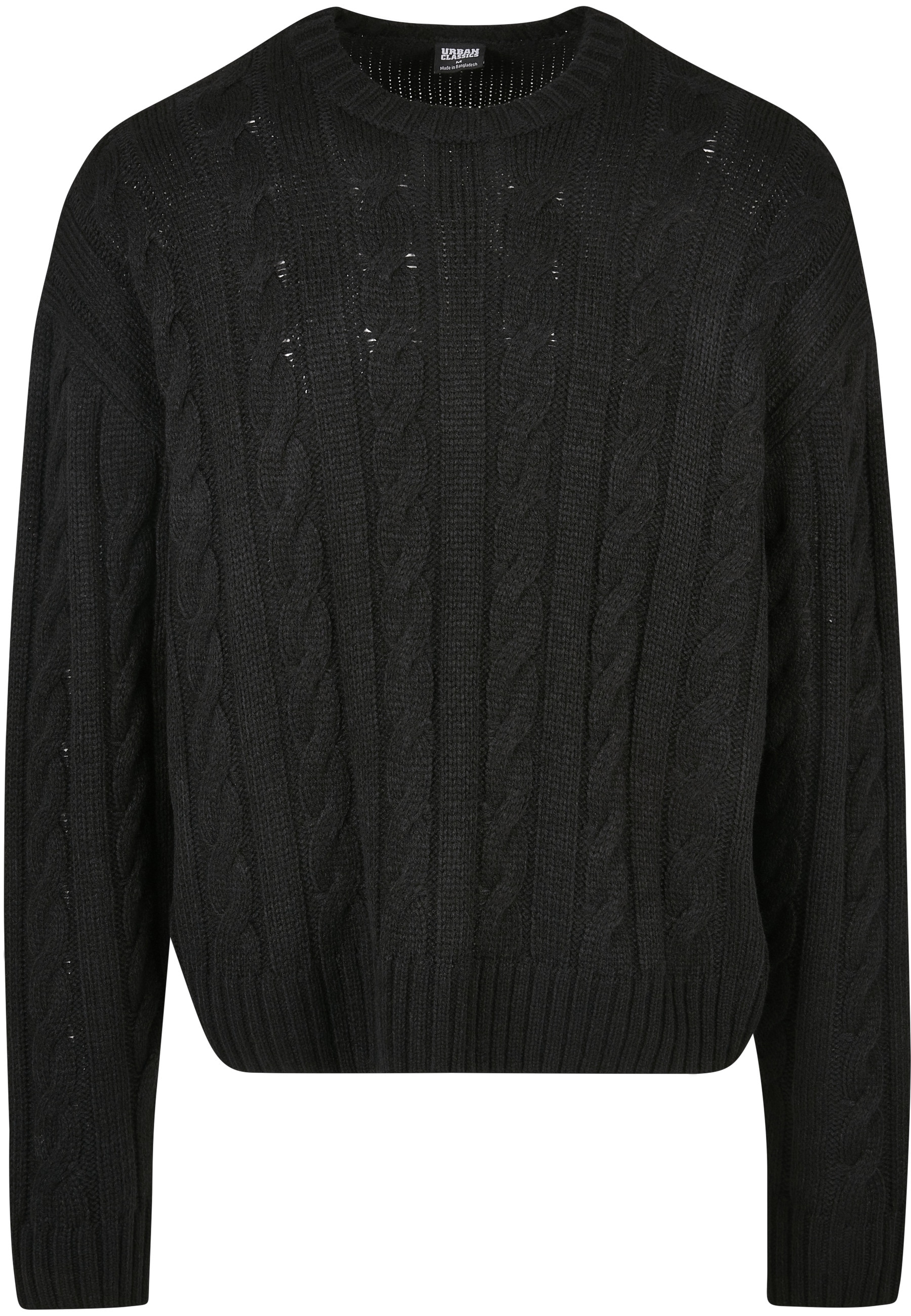 URBAN CLASSICS Rundhalspullover "Urban Classics Herren Boxy Sweater" 1 Stk.