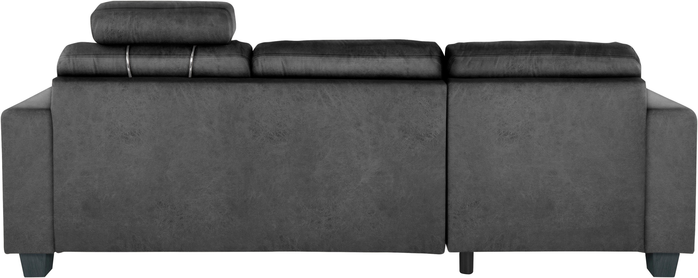 TRENDMANUFAKTUR Ecksofa »Chamber, zeitlos und modern, bequem mit hohem Sitzkomfort, L-Form«, inklusive einer Kopfstütze, wahlweise mit Schlaffunktion