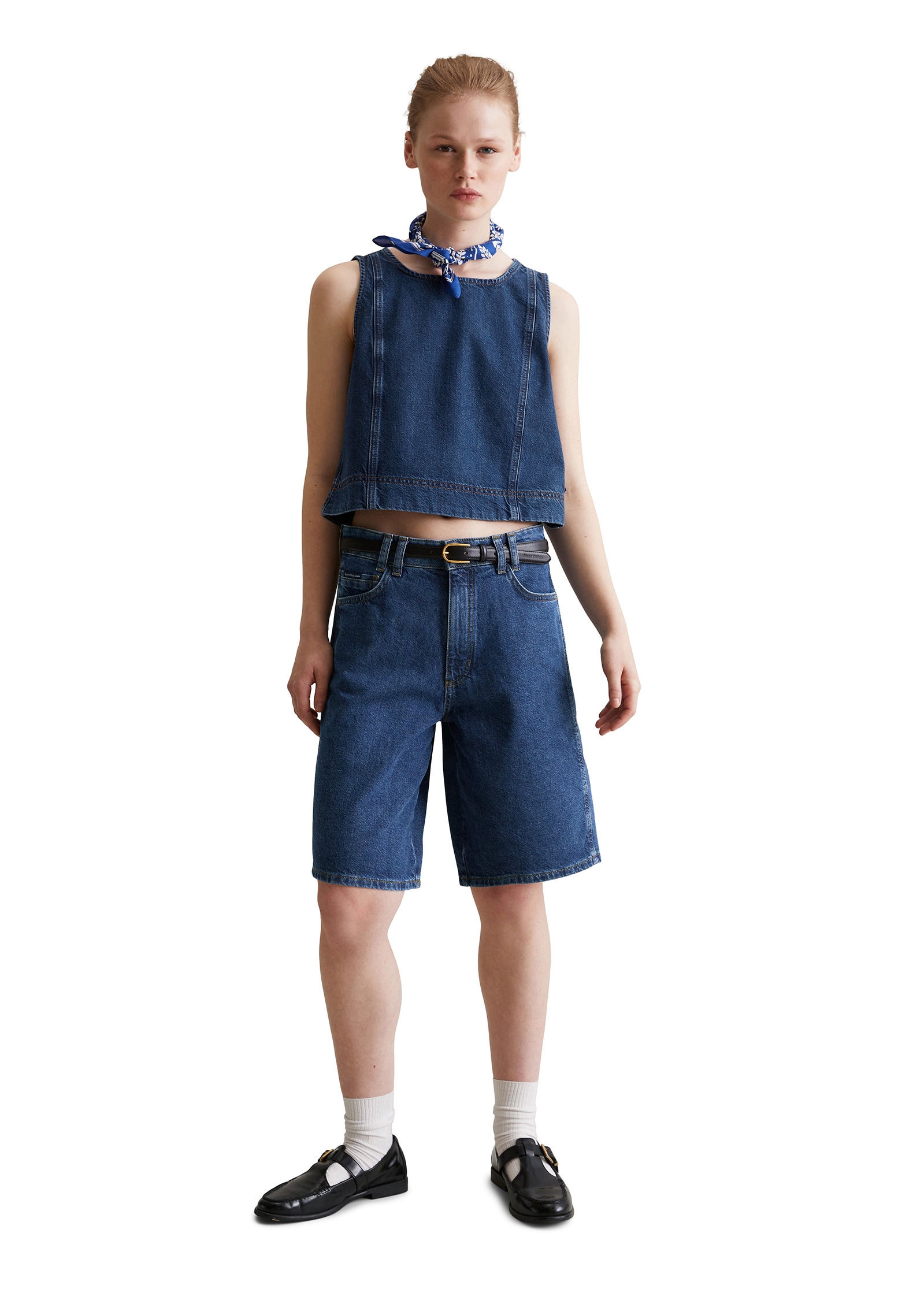 Marc O'Polo DENIM Blusentop »aus reinem Organic Cotton«