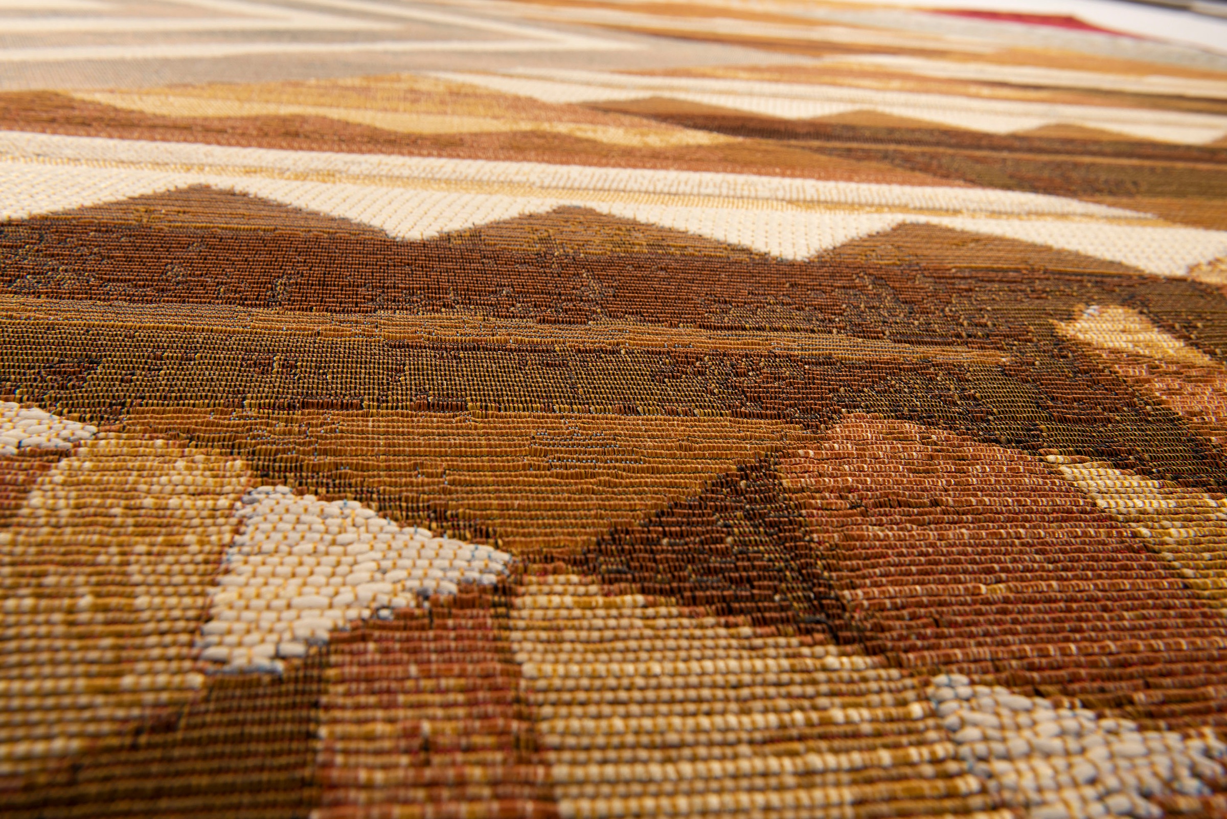 Teppich GINO FALCONE "Outdoor-Africa 35" Gr. 3, braun, B:120cm H:5mm L:180cm, Kunstfaser, Teppiche, Teppich, Flachgewebe, In- und Outdoor geeignet, Wohnzimmer 3