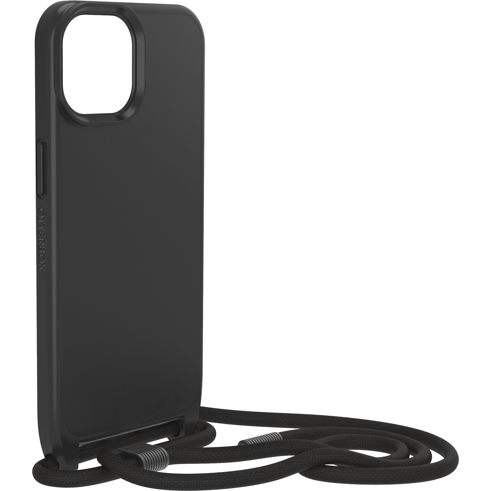 Otterbox Case zum Umhängen »React Necklace Hülle für MagSafe für Apple iPhone 15«, Apple iPhone 15, ultraschlanke, schützende Hülle mit verstellbarer Handykette