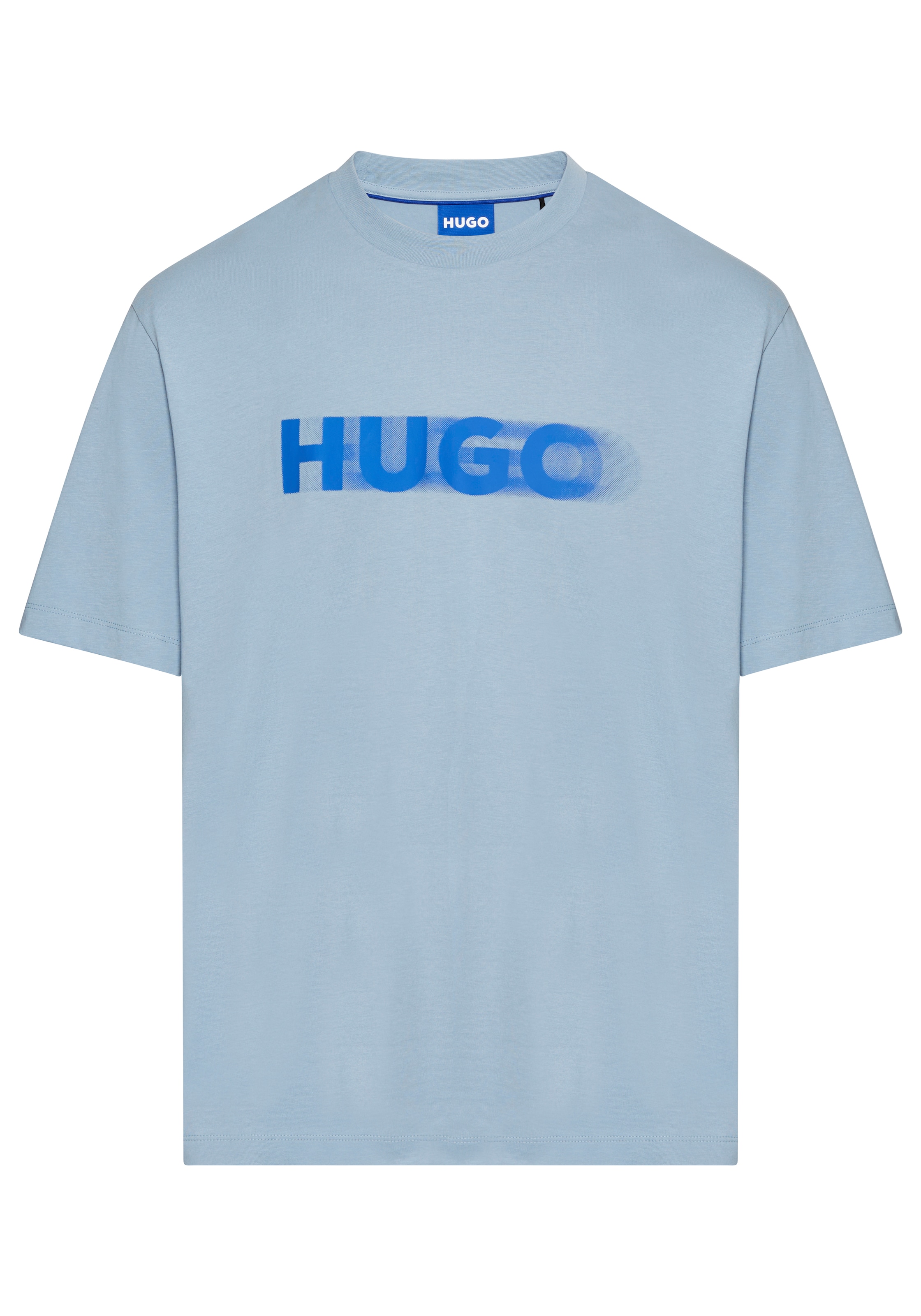 HUGO Blue T-Shirt »Nalax«, mit Logo-Druck