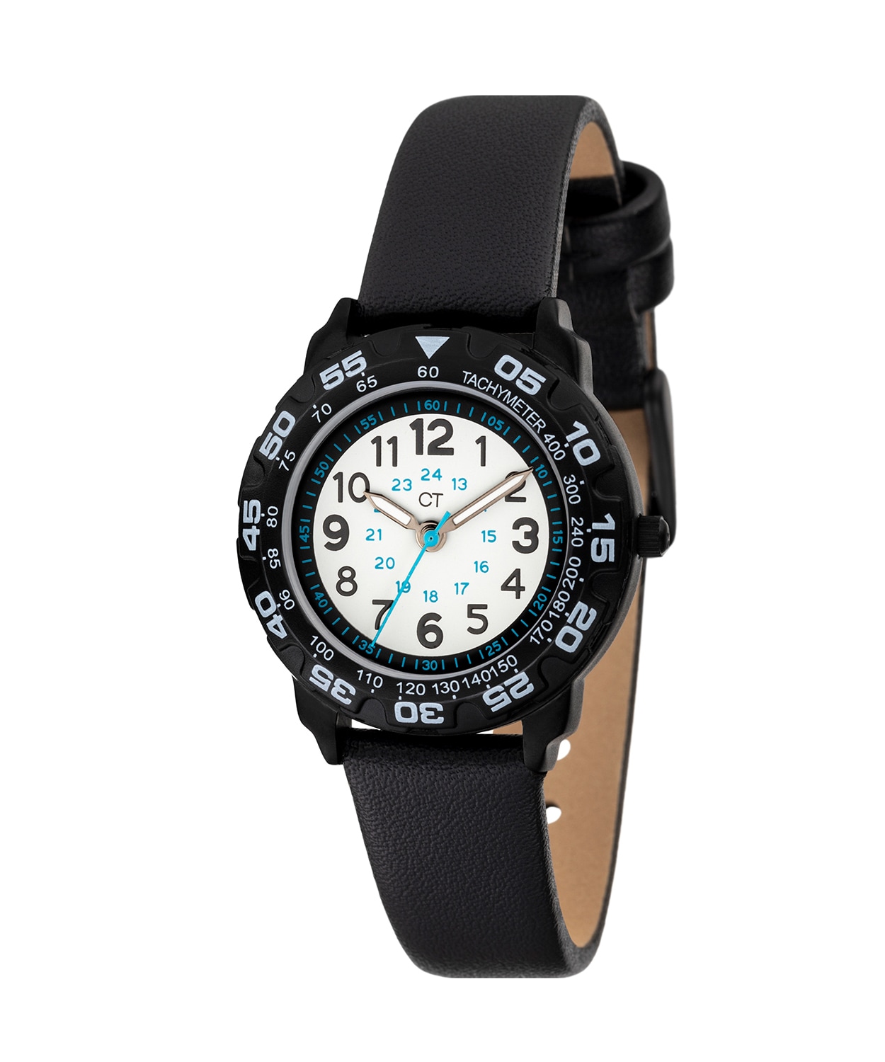 COOL TIME Quarzuhr »The Cool Classic Black« Armbanduhr, Kinderuhr, Junge, analog