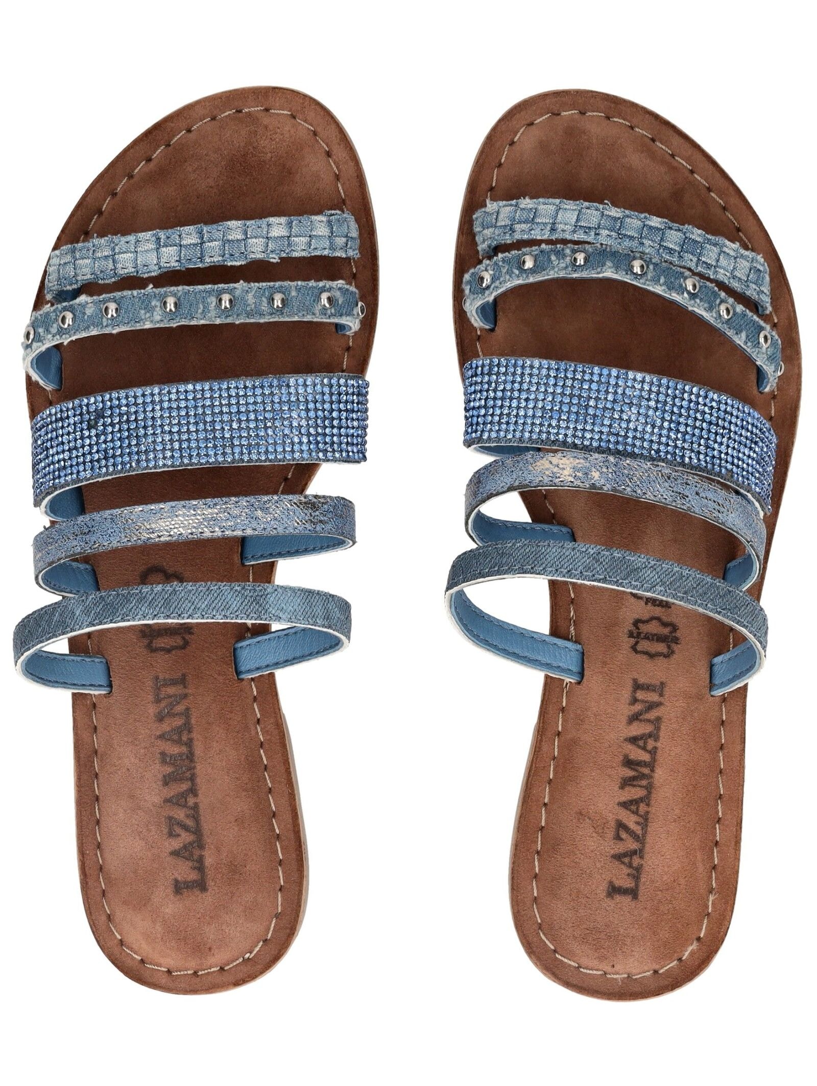Lazamani Pantolette »Lazamani Pantoletten Leder«