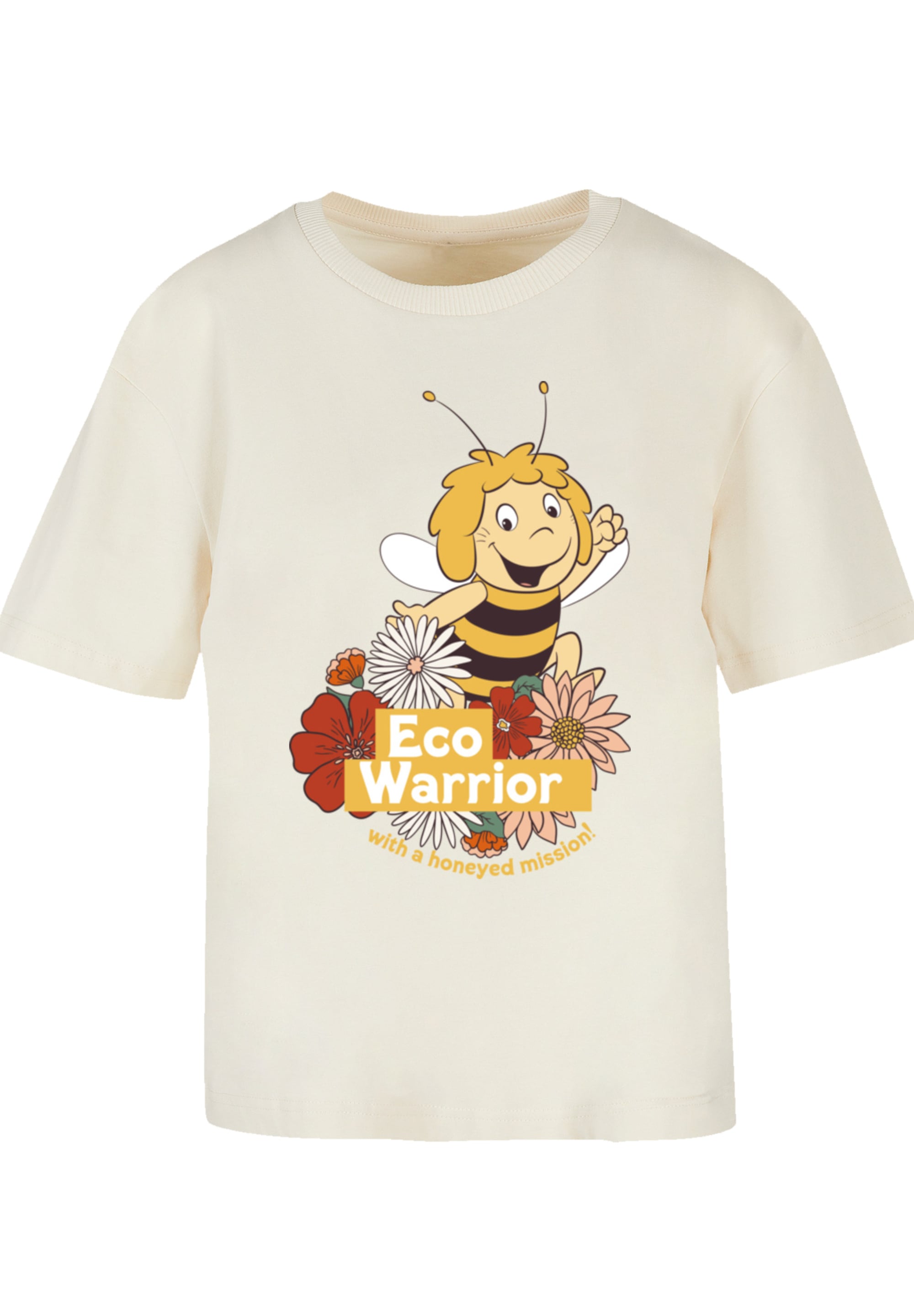 F4NT4STIC T-Shirt »Die Biene Maja Eco Warrior Heroes of Childhood«, Nostalgie, Retro, Heroes of Childhood