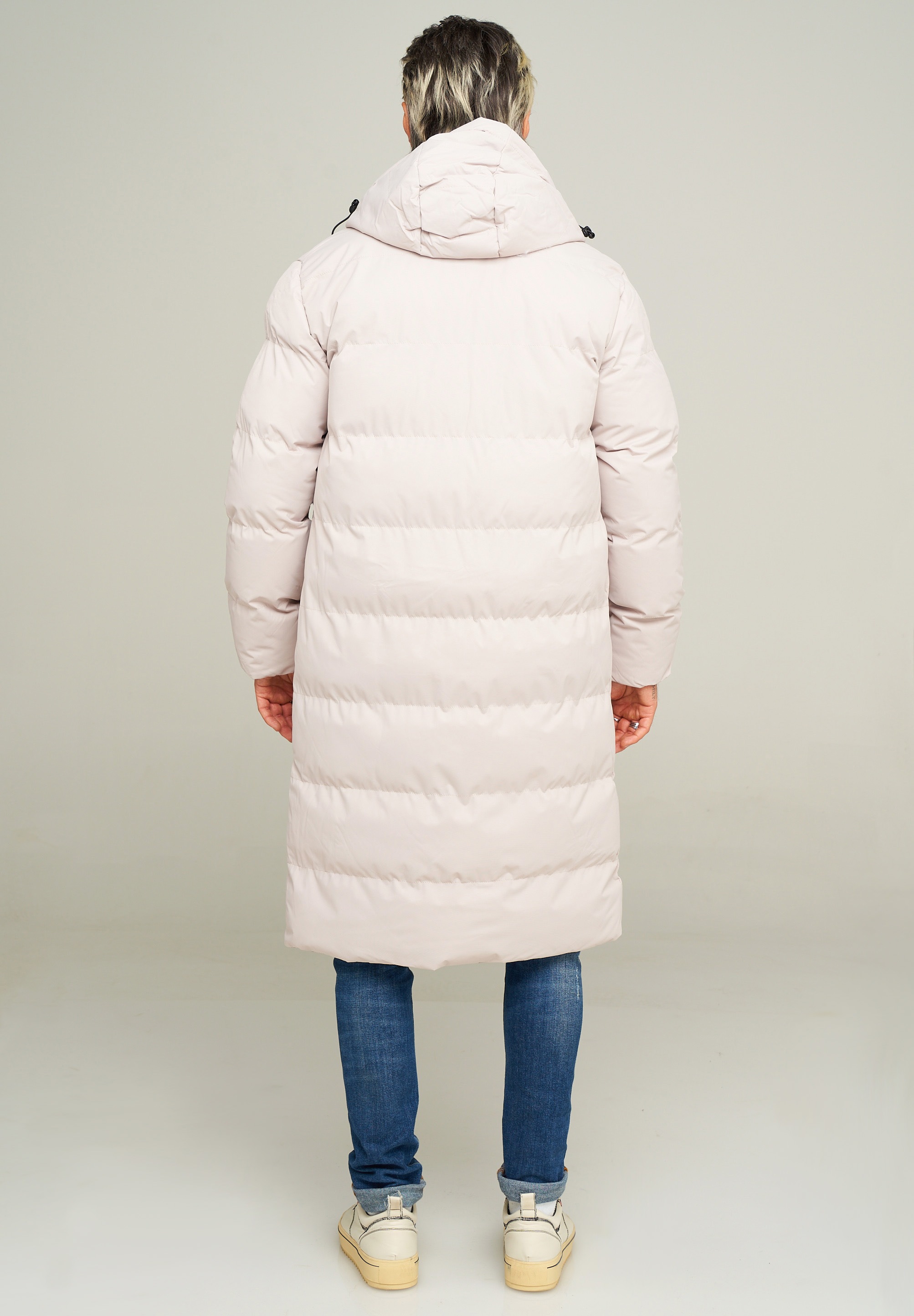 behype Parka »LONGLINE PUFFER PARKA«, mit Kapuze