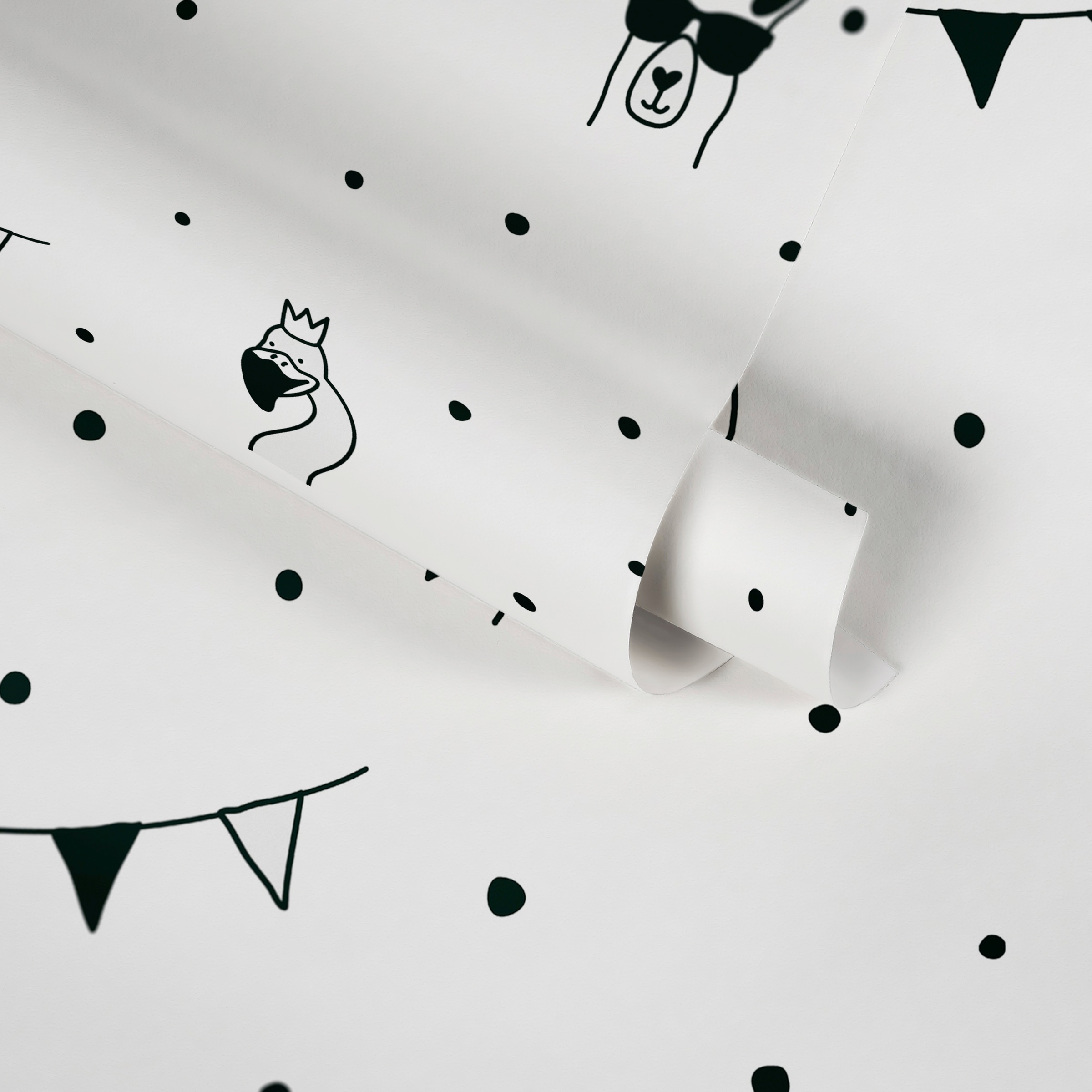 A.S. Création Vliestapete »Little Love«, Motiv-abstrakt-naturalistisch, Kindertapete Tapete Tier Tapeten Kinderzimmer Schlafzimmer Flur Design