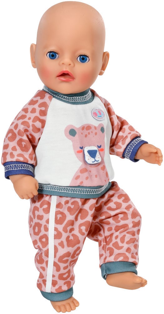 Baby Born Puppenkleidung »Jogging Anzug Dschungel, 36 cm«, mit Kleiderbügel