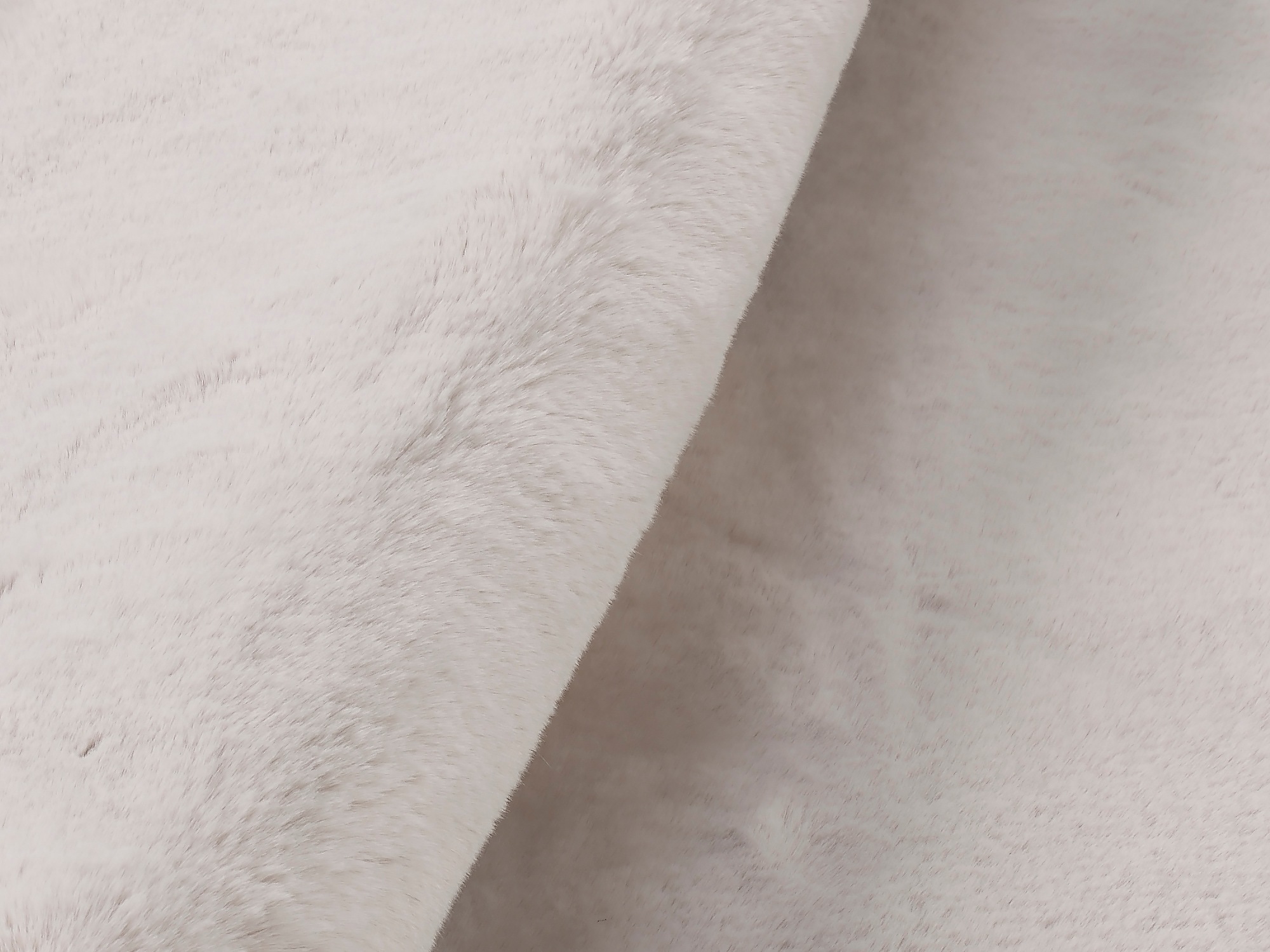 OCI DIE TEPPICHMARKE Teppich »ROCKY SOFT«, rund, 35 mm Höhe, Kunstfell, weich, kuschelig, maschinell gewebt, waschbar