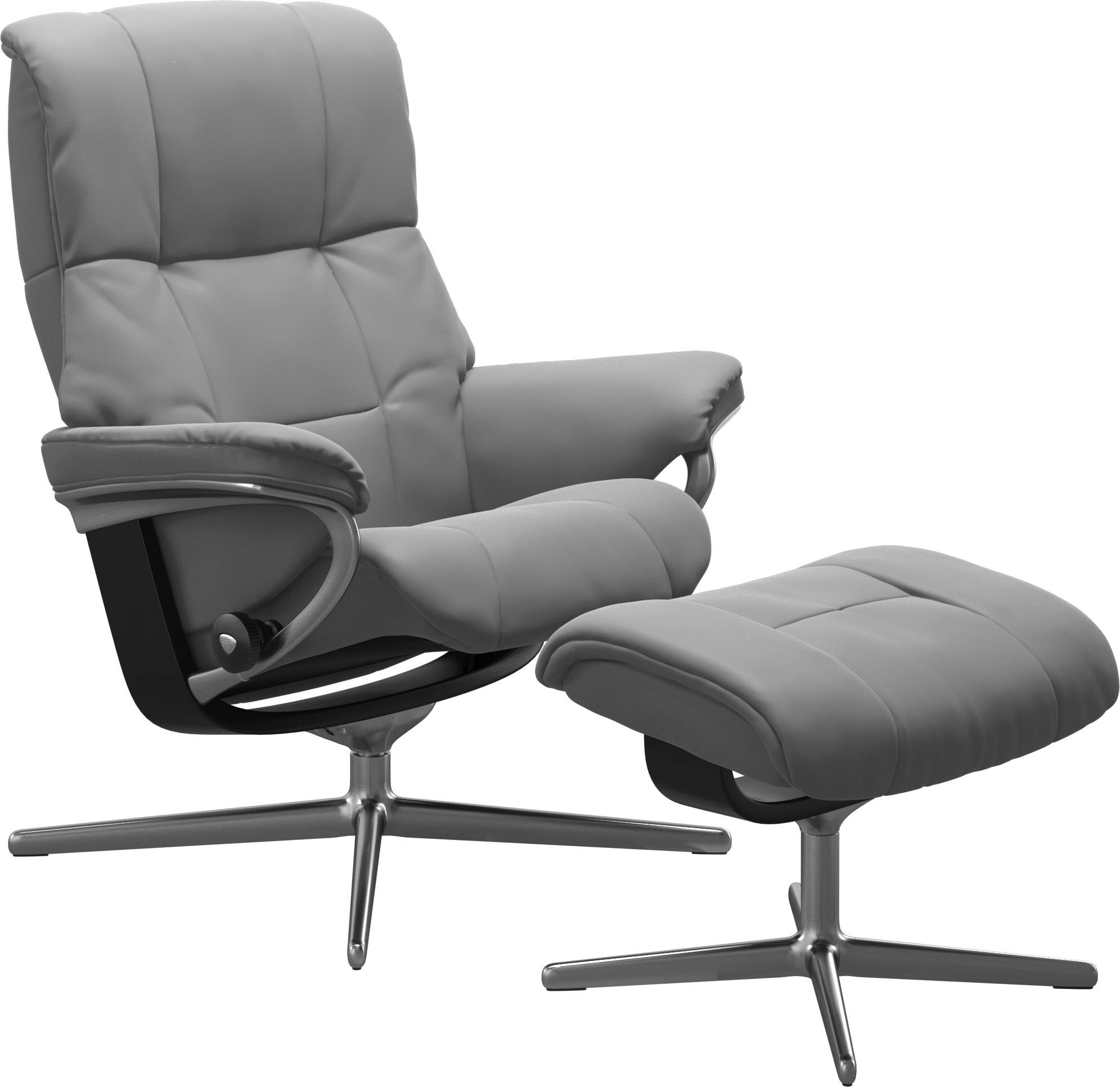 Stressless® Fußhocker »Mayfair«, mit Cross Base, Größe S, M & L, Holzakzent Schwarz