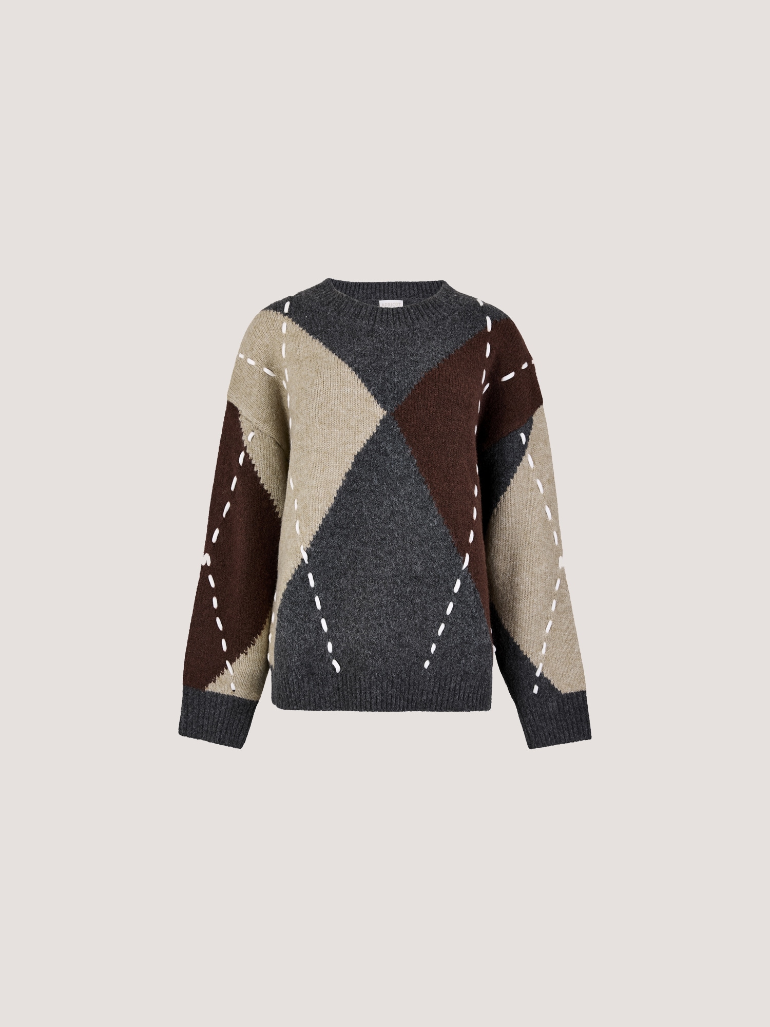 Apricot Strickpullover »Farbiger Pullover« mit Argyle-Rautenmuster