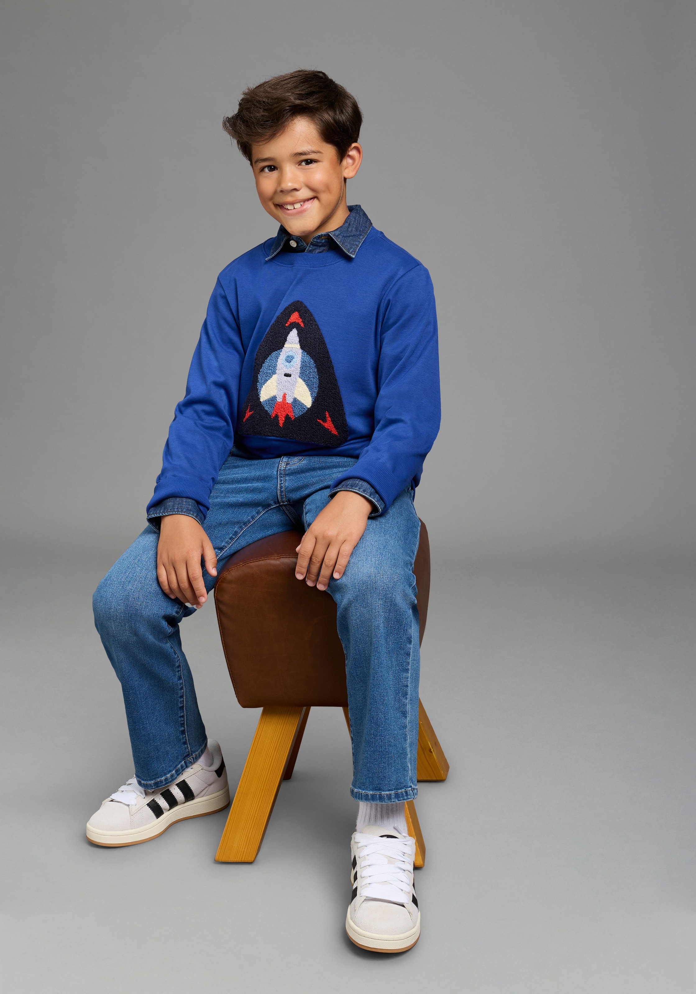 Scout Straight-Jeans »Gerade Schlupf-Stretchjeans - NEU von SCOUT« Stretch-Jeans, straight fit, mit mehreren Taschen inklusive Coinpocket