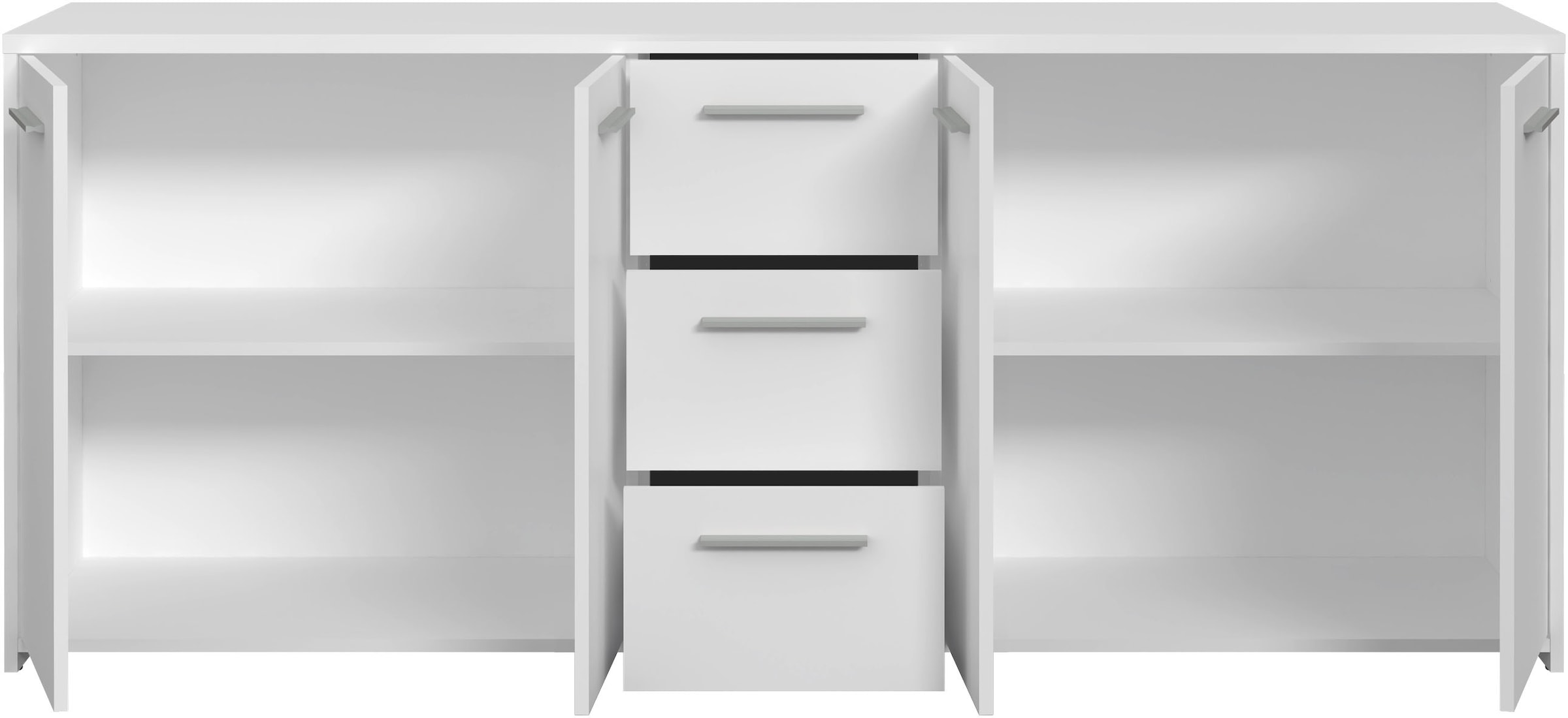 FORTE Sideboard »Sideboard, 180 cm Breit , 3 Schubkästen, viel Platz«