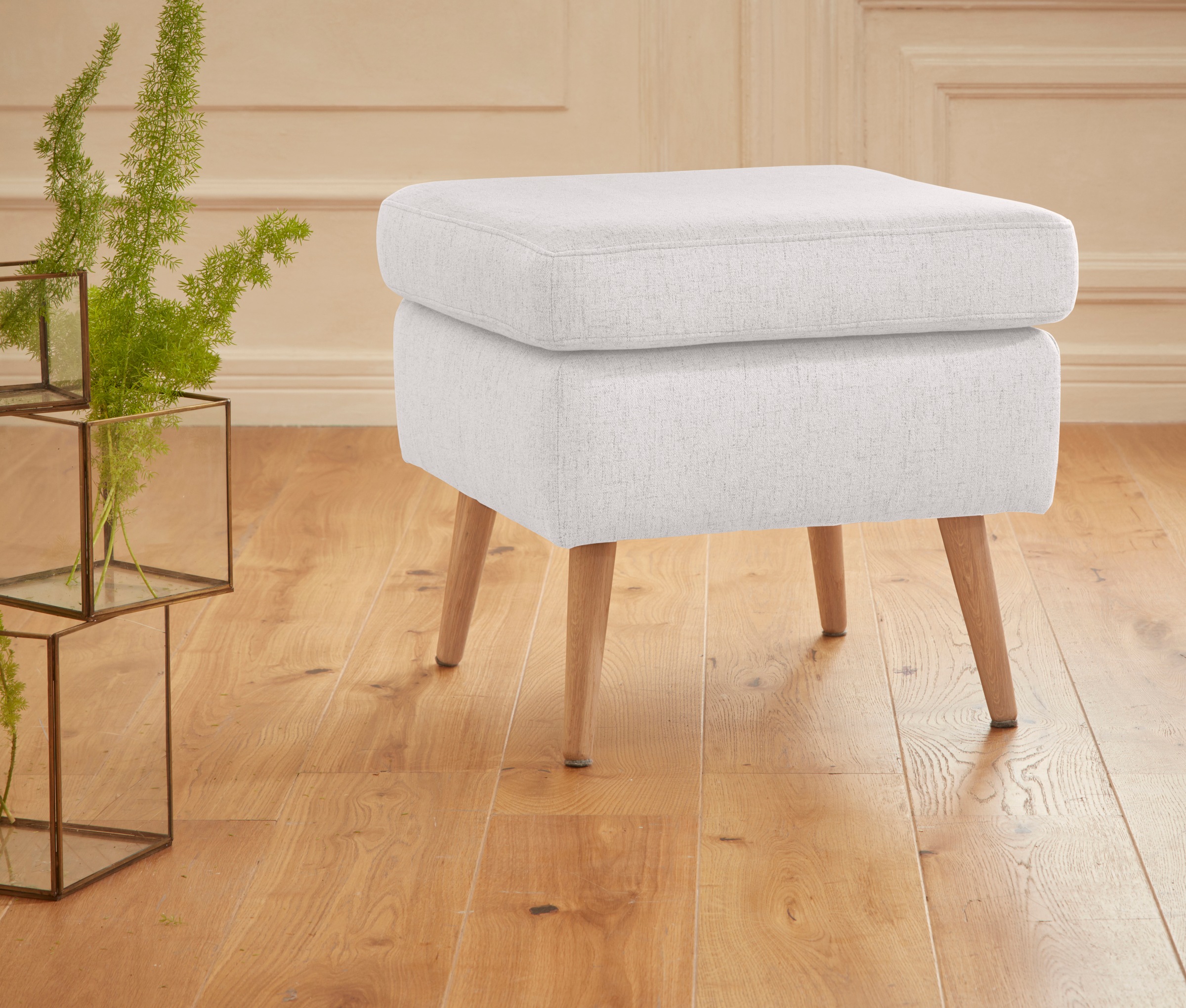 Home affaire Polsterhocker "Sallito" die kleinere Version von "Salla", in 6 günstig online kaufen