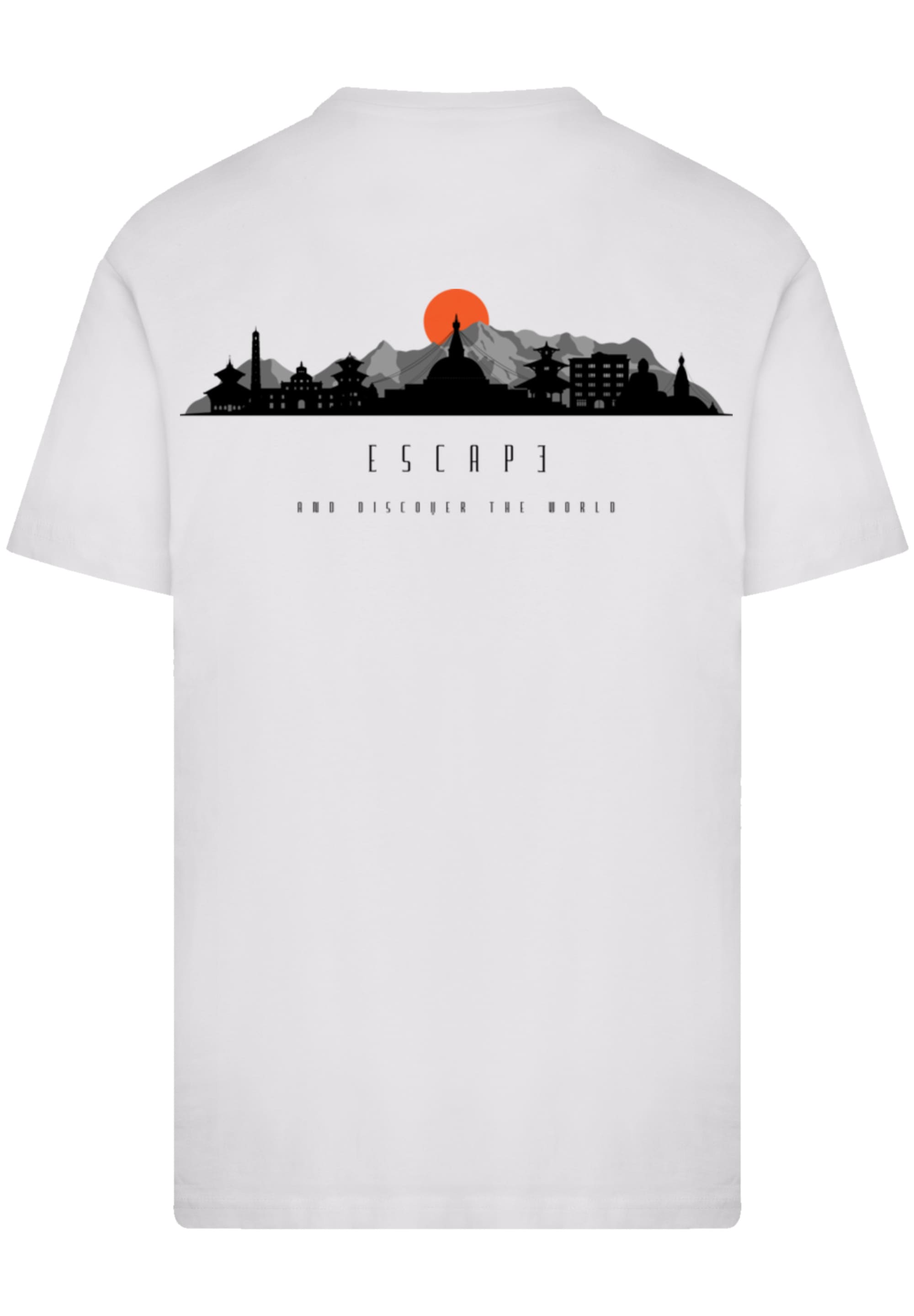 F4NT4STIC T-Shirt »Escape Discover the World Asian Town«, Premium Qualität, ESCAPE Collection