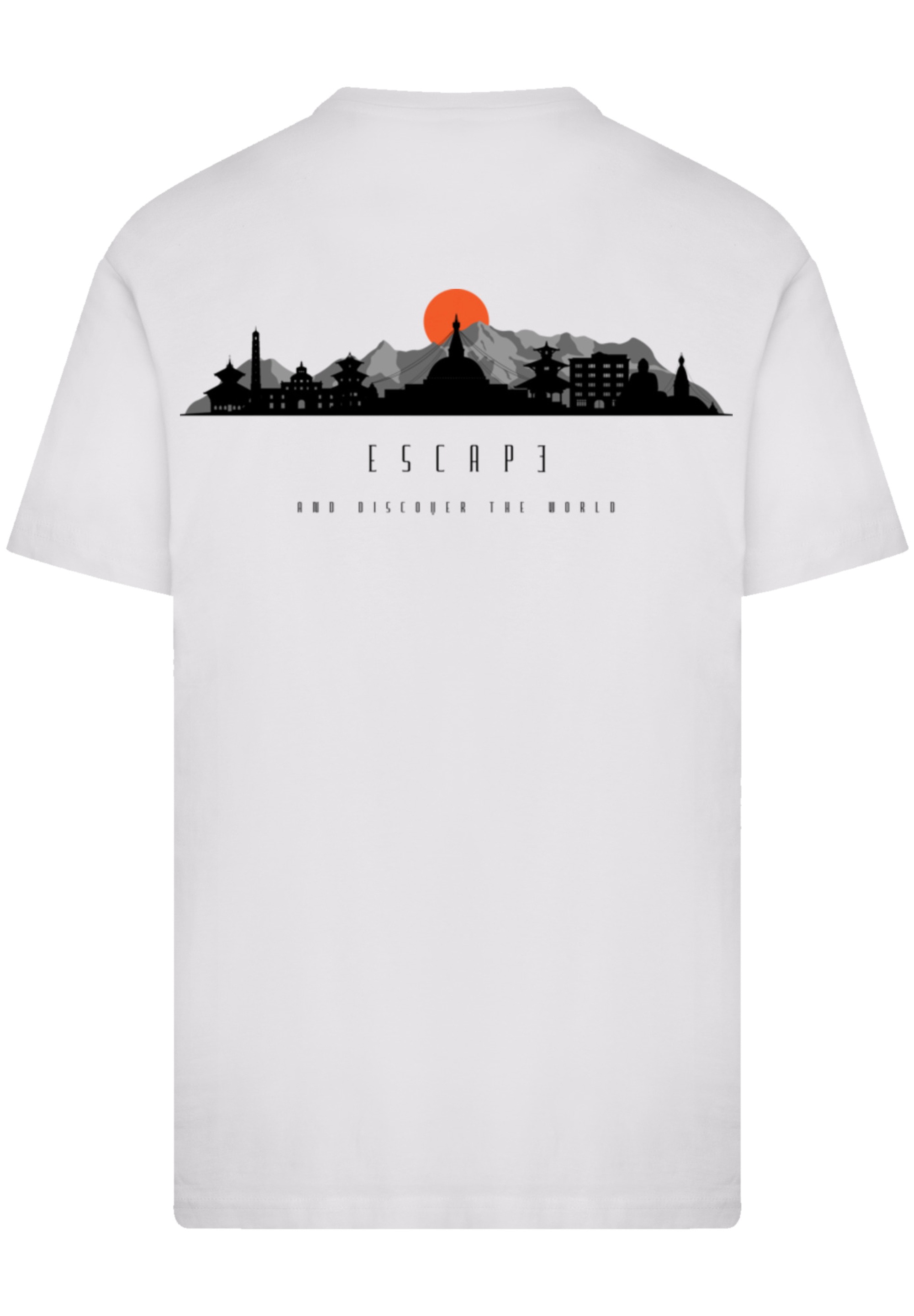 F4NT4STIC T-Shirt "Escape Discover the World Asian Town", Premium Qualität, günstig online kaufen