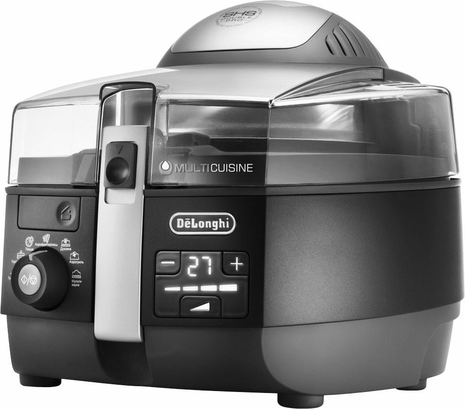 De'Longhi Heißluftfritteuse »MultiFry EXTRA CHEF PLUS FH1396.BK«, 2300 W, Multicooker, auch zum Brotbacken, Fassungsvermögen 1,7 kg