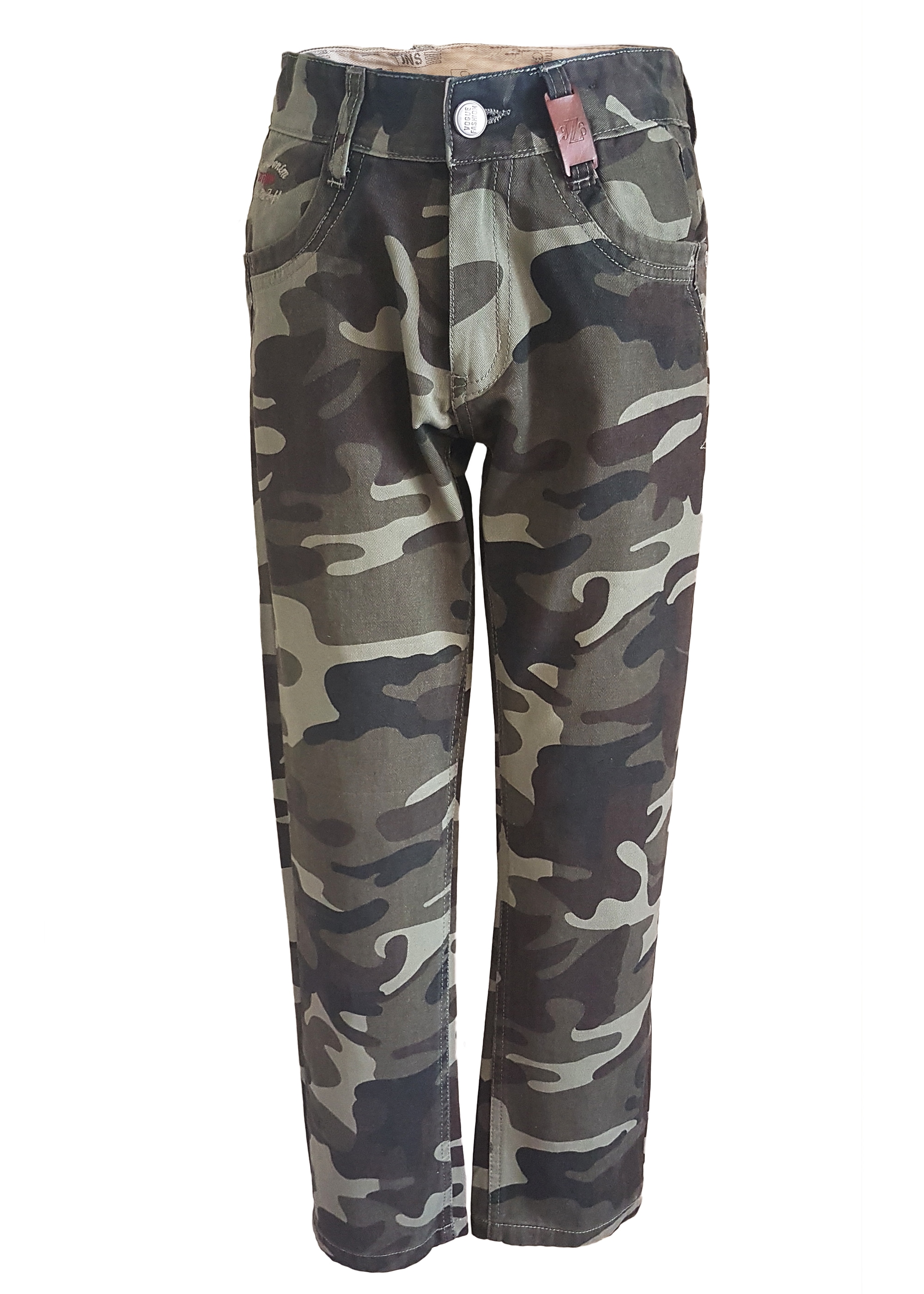 Stoffhose, im Military-Look