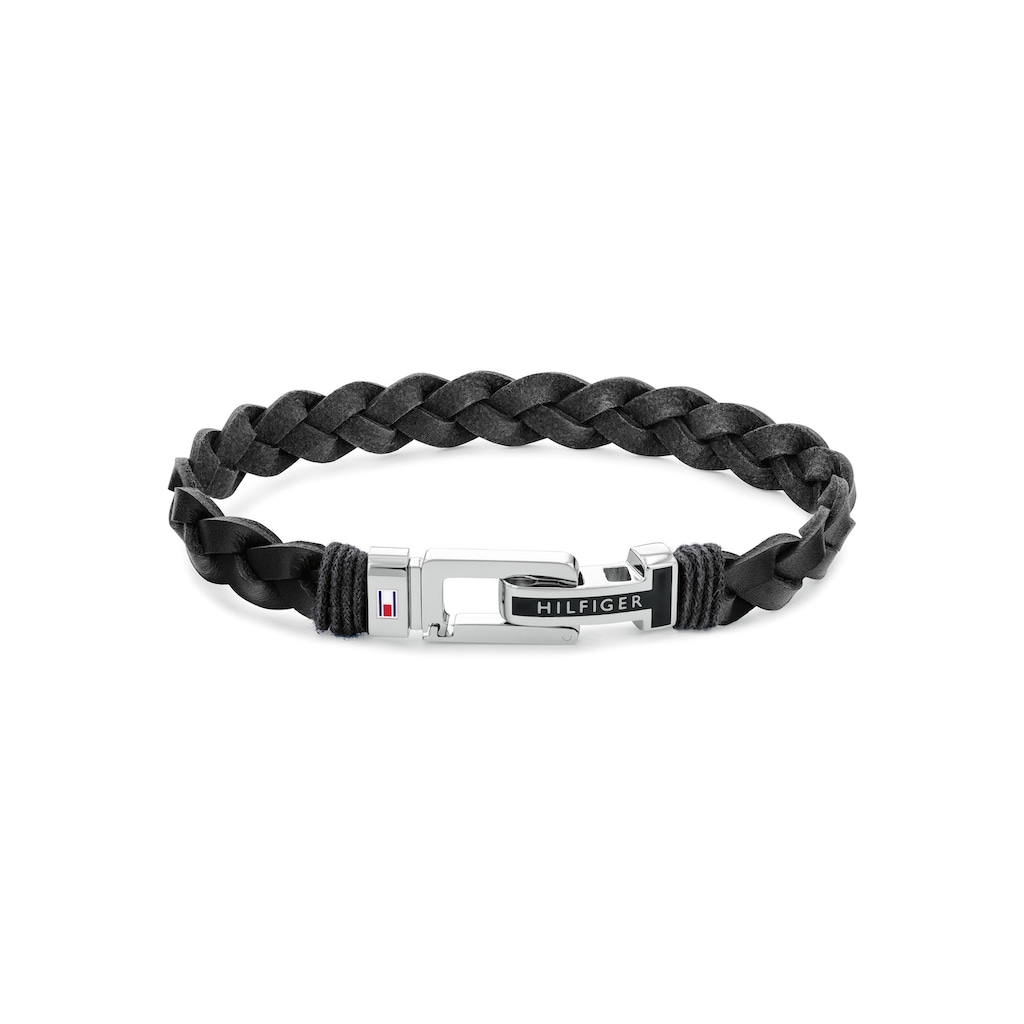 Tommy Hilfiger Armband »Schmuck Edelstahl Armschmuck Lederarmband CASUAL«