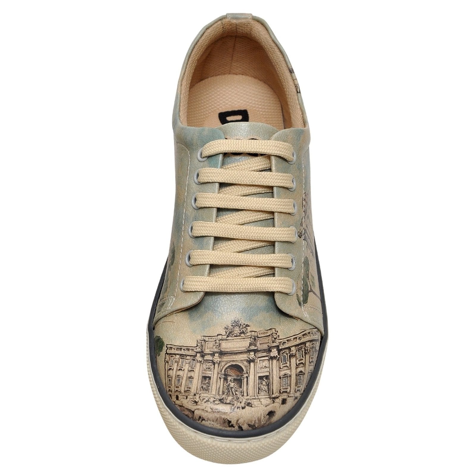DOGO Sneaker »Damen Sneaker All Roads Lead To Rome Vegan Damen Sneaker /«, Vegan