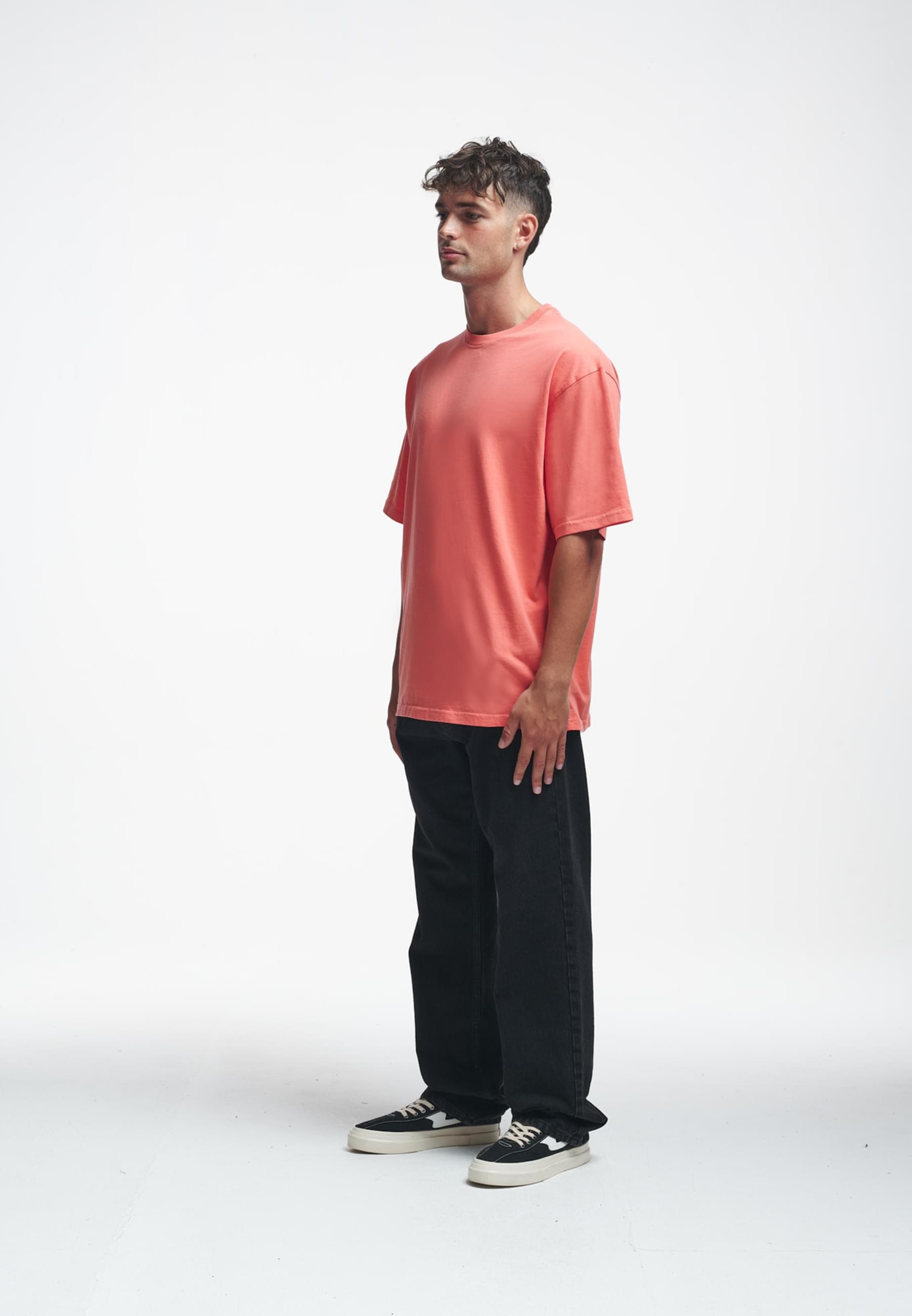 2Y Studios T-Shirt »2Y Studios Herren Basic Oversize Tee«, (1 tlg.)