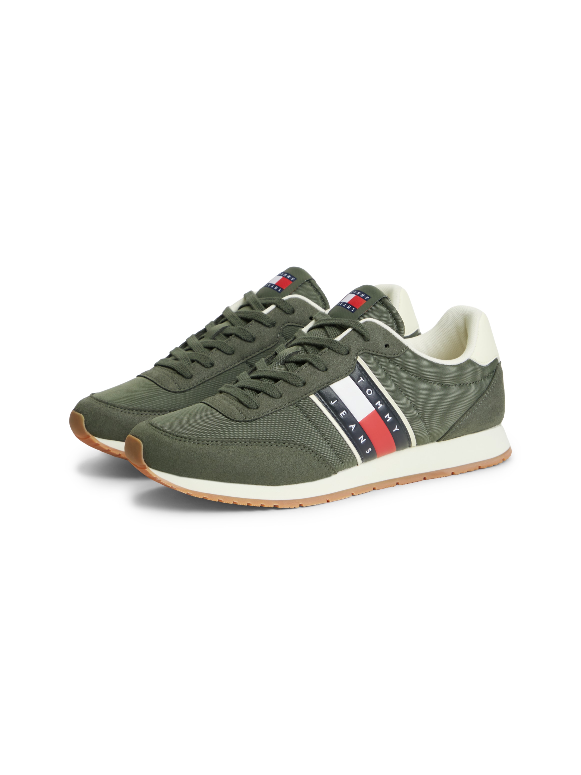 Tommy Jeans "TJM CORE CLASSIC RUNNER" Freizeitschuh, Halbschuh, Schnürer mit Kontrastbesätzen