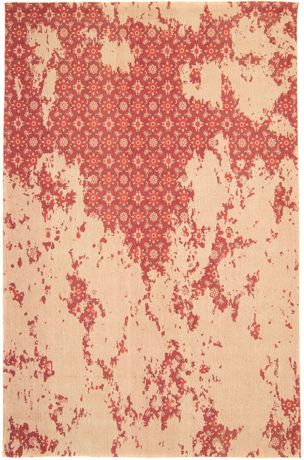 morgenland Teppich »VINTAGE COMET«, rechteckig, 6 mm Höhe, Kurzflor, Viskose, Shabby, Wohnzimmer