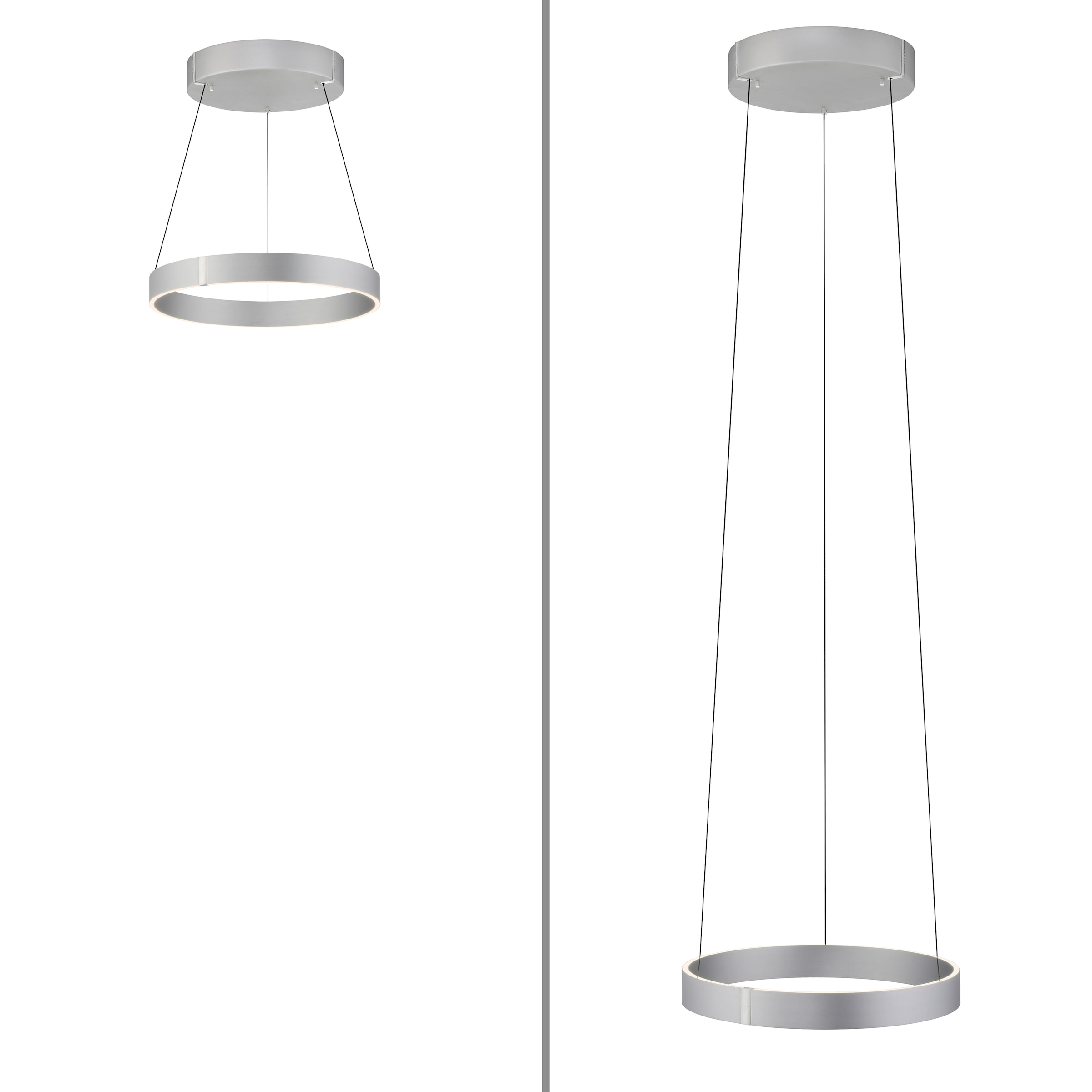 Neuhaus PURE LED Pendelleuchte »PURE E-Clipse« LED-Board 1 Stk. warmweiß - kaltweiß e-LIFT®-Funktion, CCT, dimmbar über Fernbedíenung