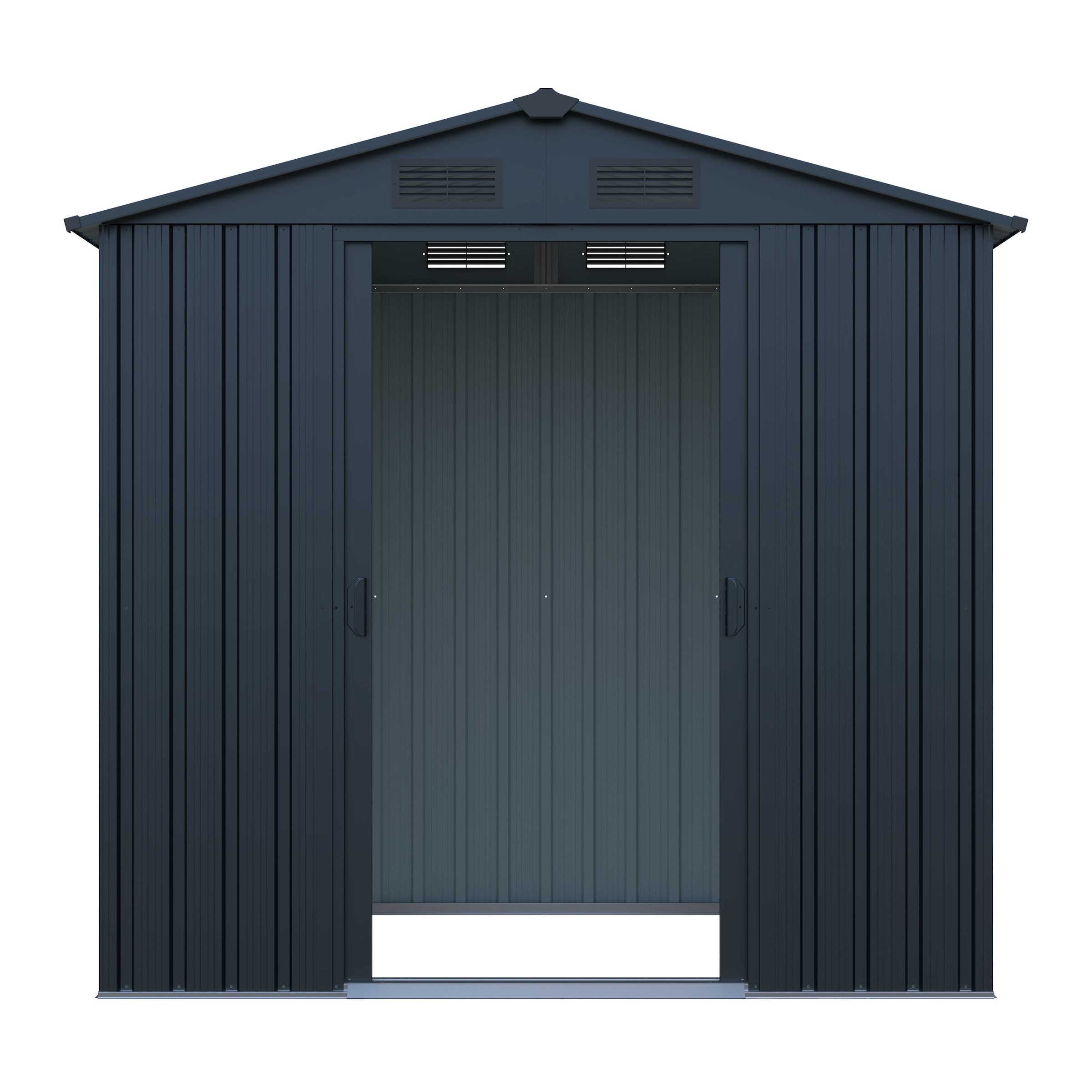 GARDEN 'N' MORE Gerätehaus »Pultdachhaus Basic plus« einfacher Aufbau, Langlebig, mit Lüftungsschlitzen