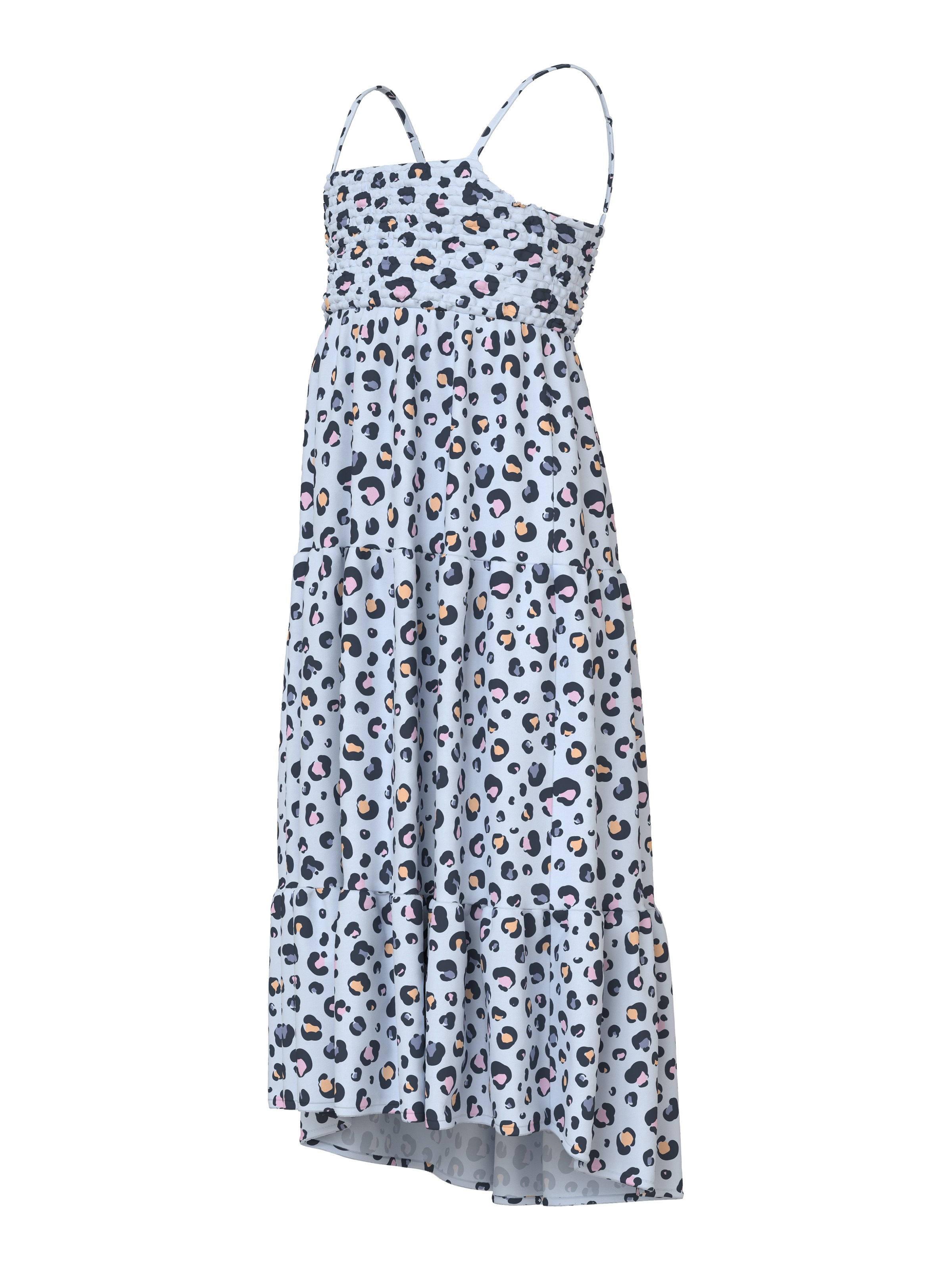 Thumbnail - Name It Trägerkleid "NKFVINAYA STRAP MAXI DRESS" Materialmix, regular fit