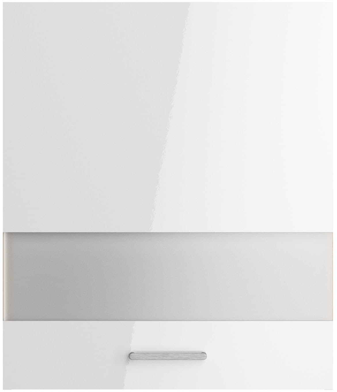 KOCHSTATION Hängeschrank »KS-Lucy« Breite 60 cm, mit 1 Segmentglastür, 2 Einlegeböden, Soft-Close