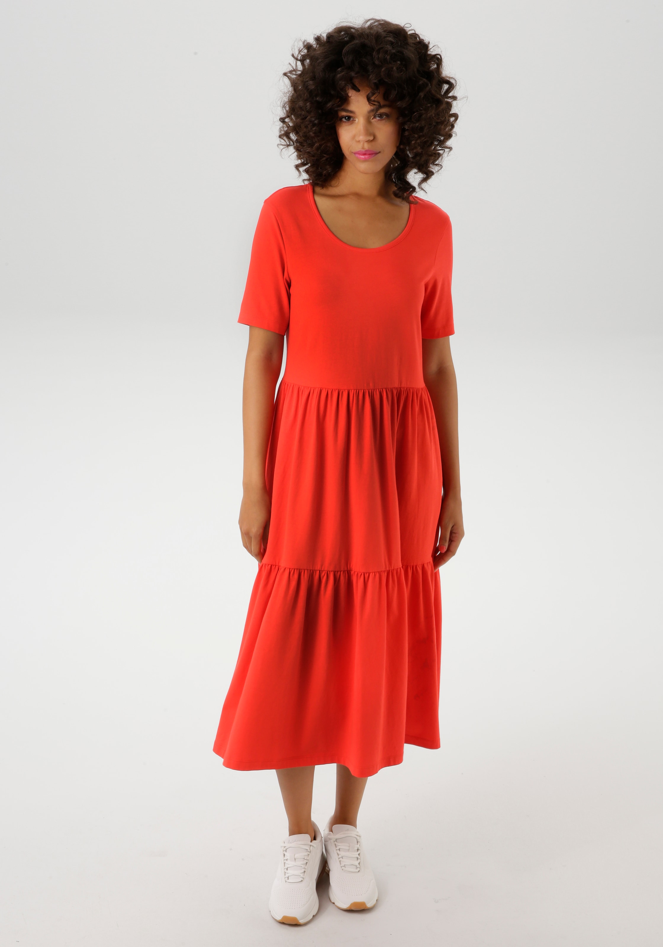 Aniston CASUAL Sommerkleid, in trendiger Farbpalette - NEUE KOLLEKTION