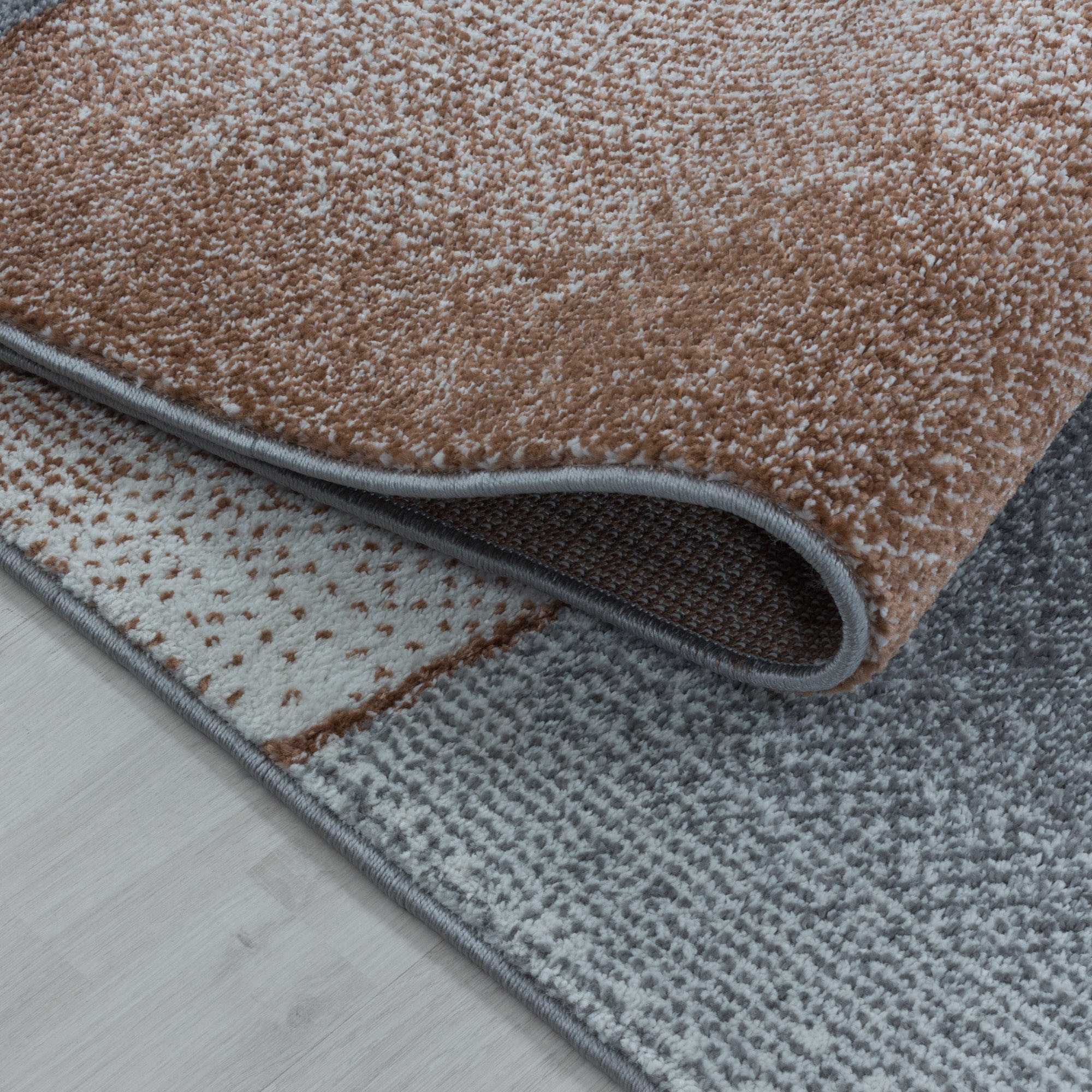 Ayyildiz Teppiche Teppich »RIO 4603«, rechteckig, 8 mm Höhe, Pflegeleicht / Strapazierfähig / Trend Colors/ Wohnzimmer