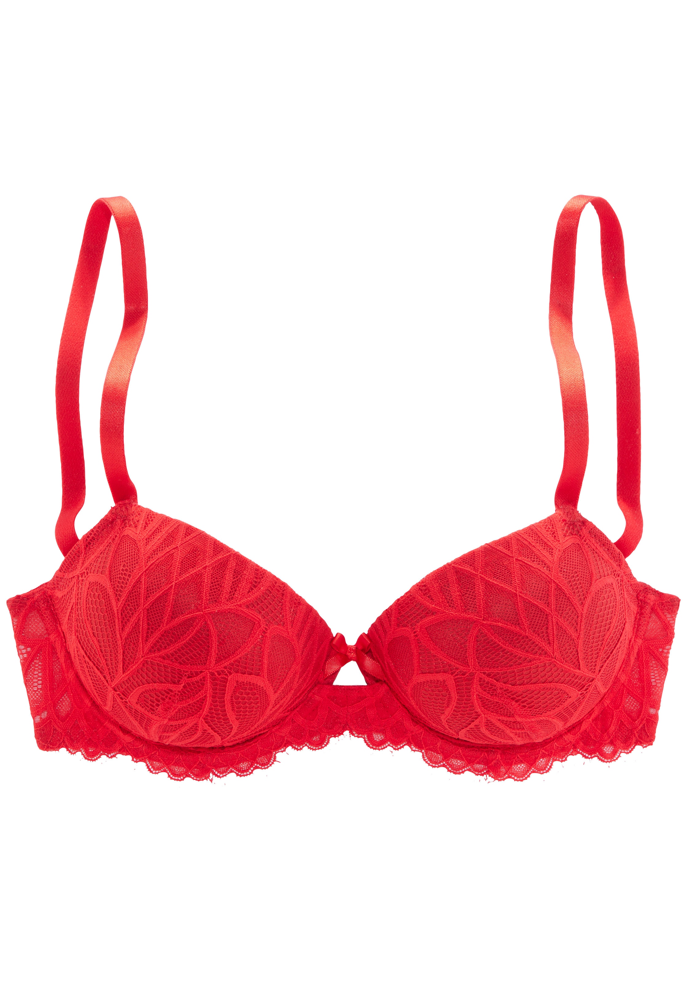 LASCANA Schalen-BH »Cara« mit Bügel rundum aus filigraner Spitze, sexy Dessous