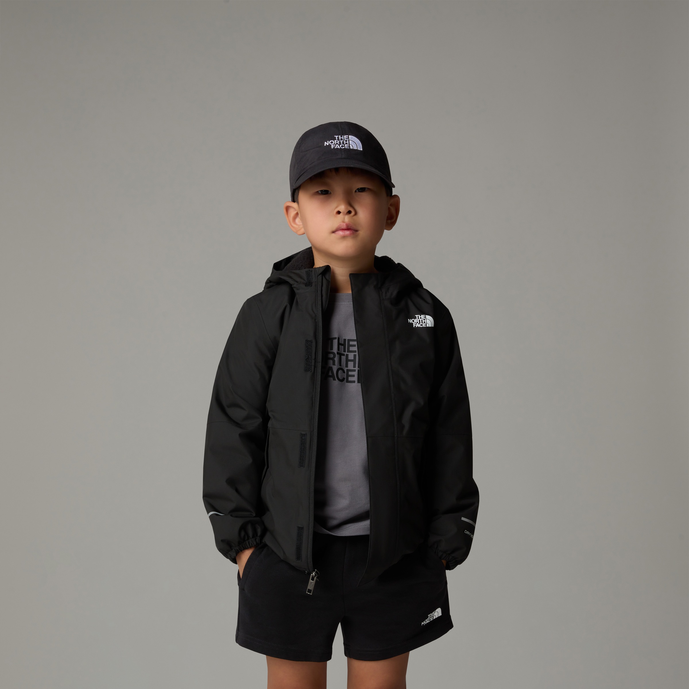 The North Face Regenjacke »KID WARM ANTORA RAIN JACKET« mit Kapuze mit Kapuze, wasserdicht, winddicht, atmungsaktiv, hüftbedeckend