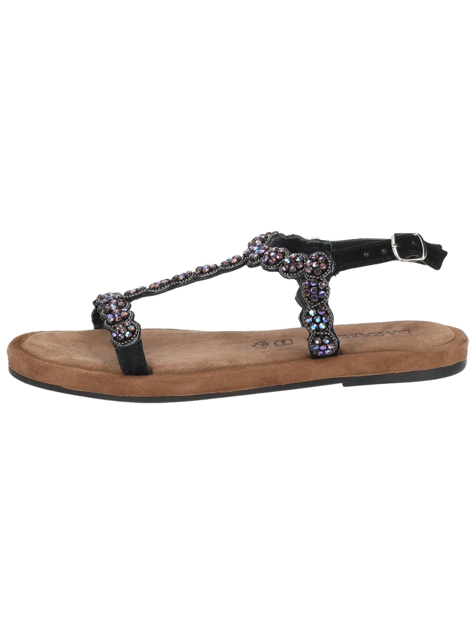 Lazamani Riemchensandale "Lazamani Sandalen Leder/Textil" günstig online kaufen