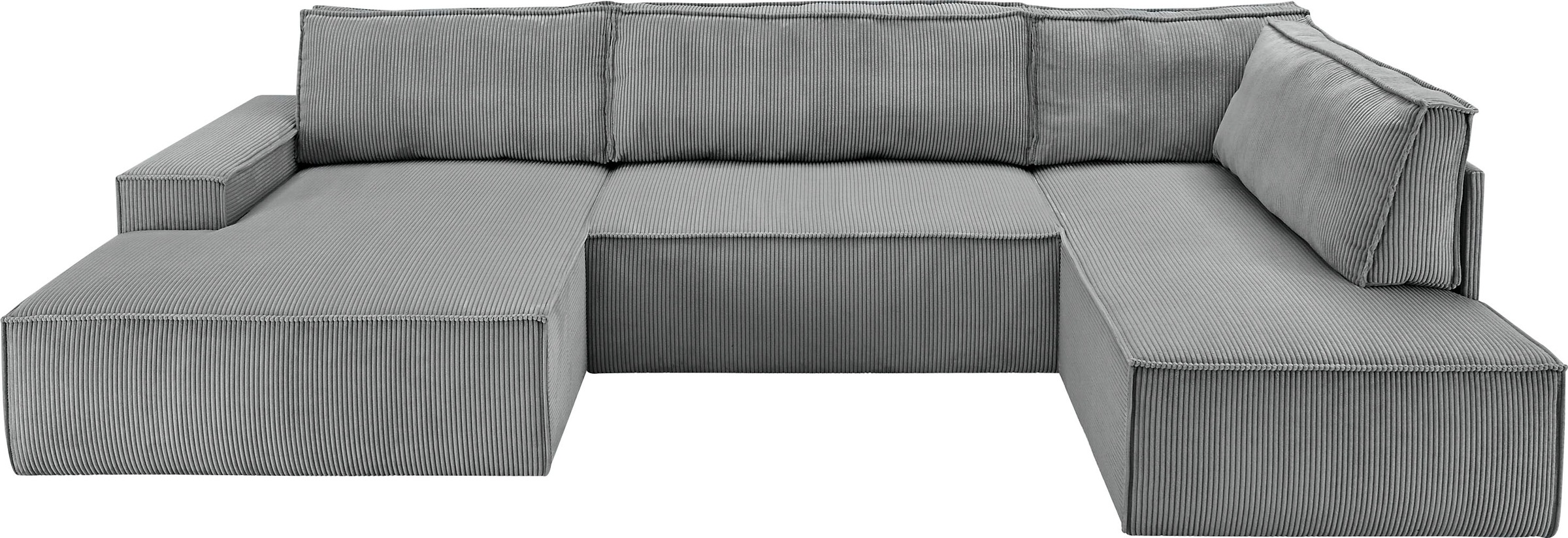 Home affaire Wohnlandschaft "SHERWOOD 329 cm, U-Form, Schlafsofa,", Schlaff günstig online kaufen