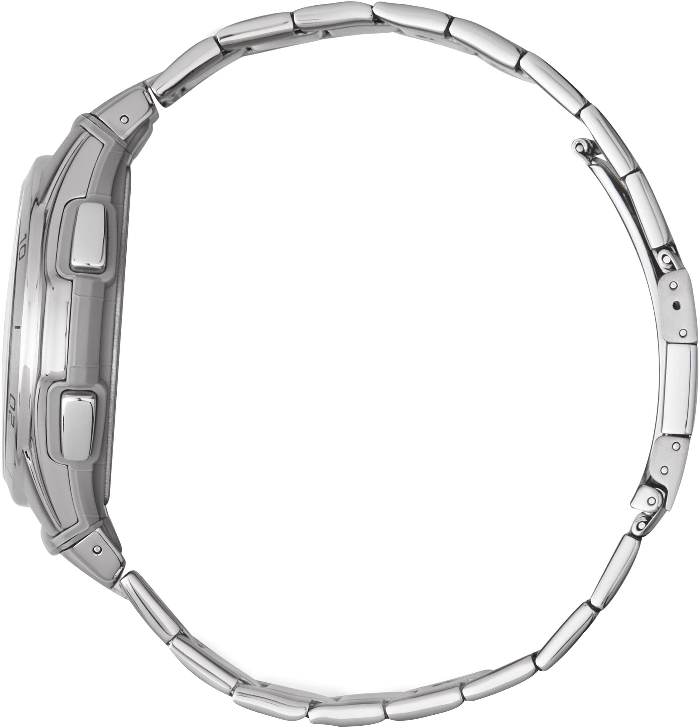 Casio Funk Funkchronograph, Solaruhr,Armbanduhr,Herren,Digitaluhr,Titanarmband, bis10 bar wasserd.