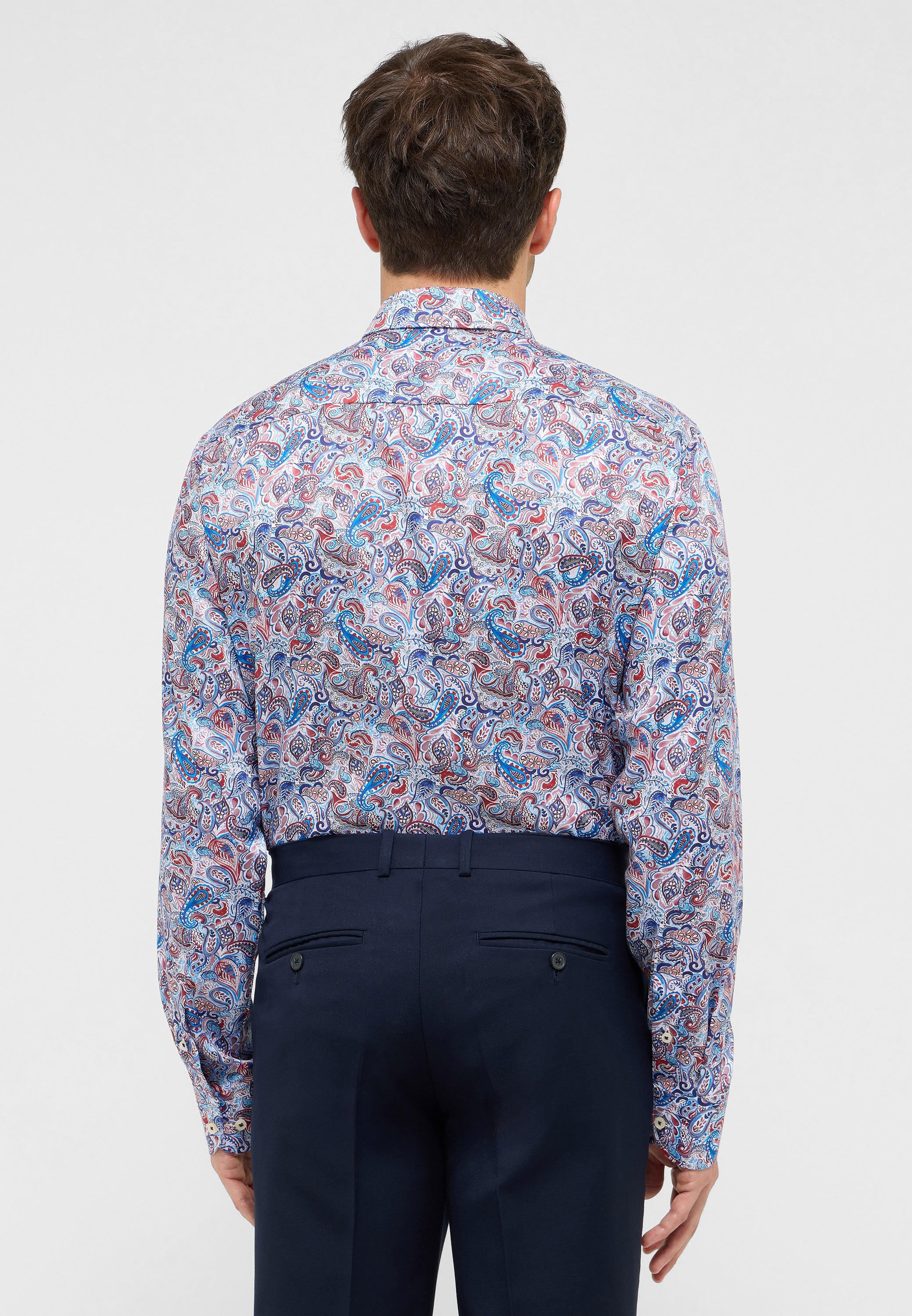 Eterna Langarmhemd »SLIM FIT«, EASY IRON (bügelleicht)