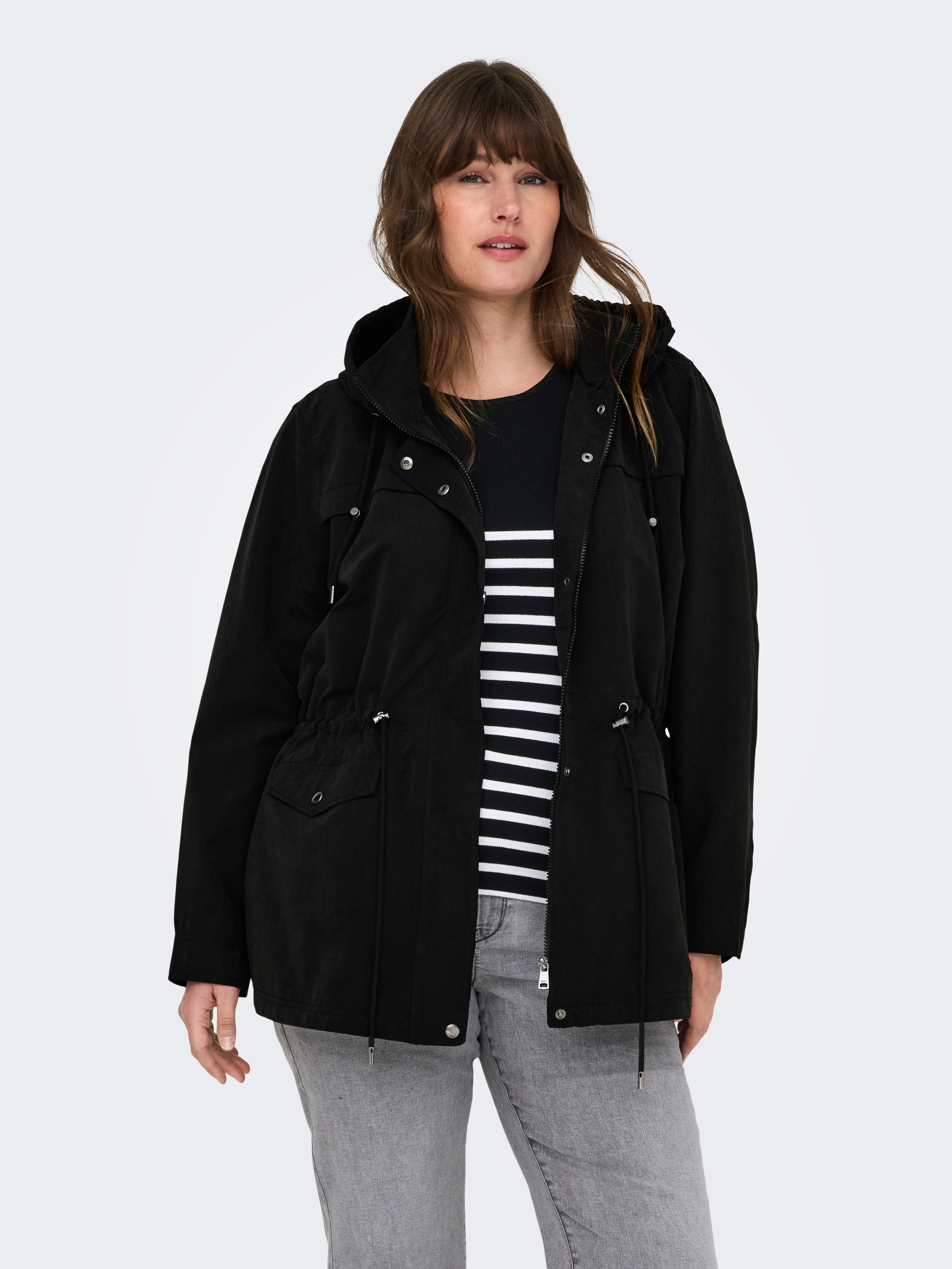 ONLY CARMAKOMA Parka "CARNEWSTARLINE SPRING JACKET CC OTW", mit Kapuze günstig online kaufen
