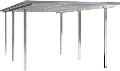 Einzelcarport »CPTW«, Aluminium, 270 cm, Reinweiß