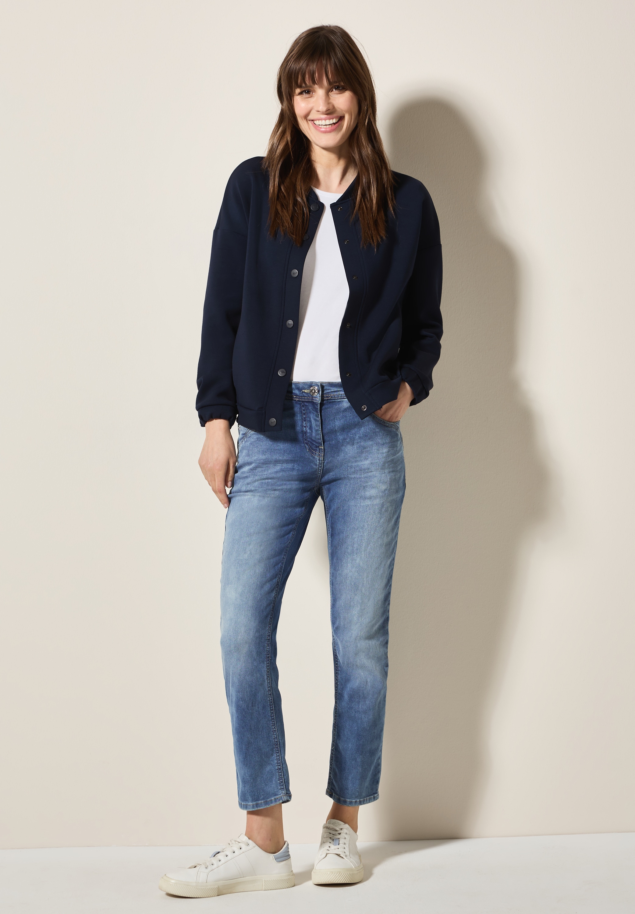 Cecil Slim-fit-Jeans, 5-Pocket-Style