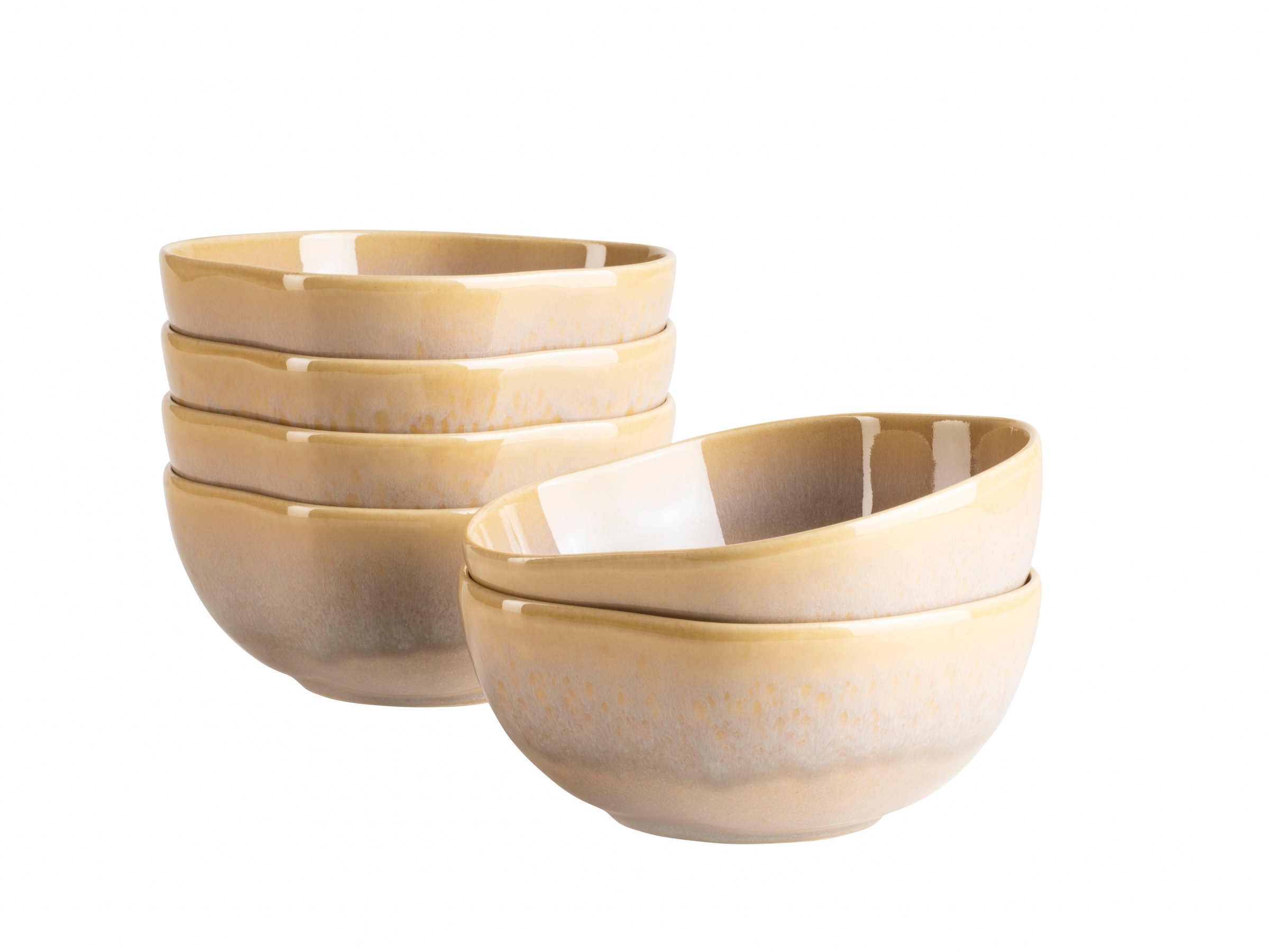 MÄSER Schüssel "Cordelia, Schüssel Set, aus Steinzeug, Ø 16 cm" 6 Stk. aus günstig online kaufen